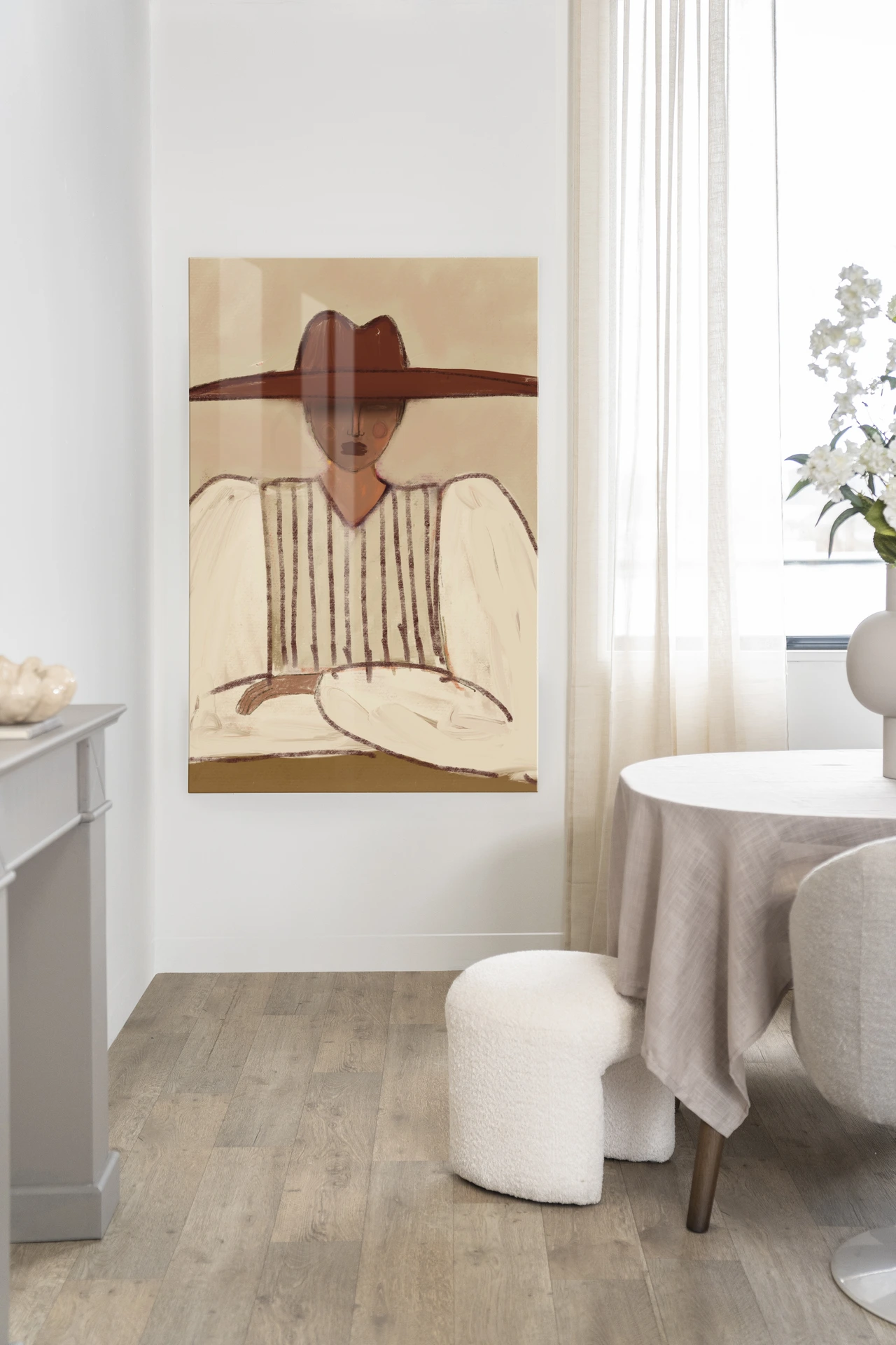 Tapiz de pared Sunhat - Urban Cotton