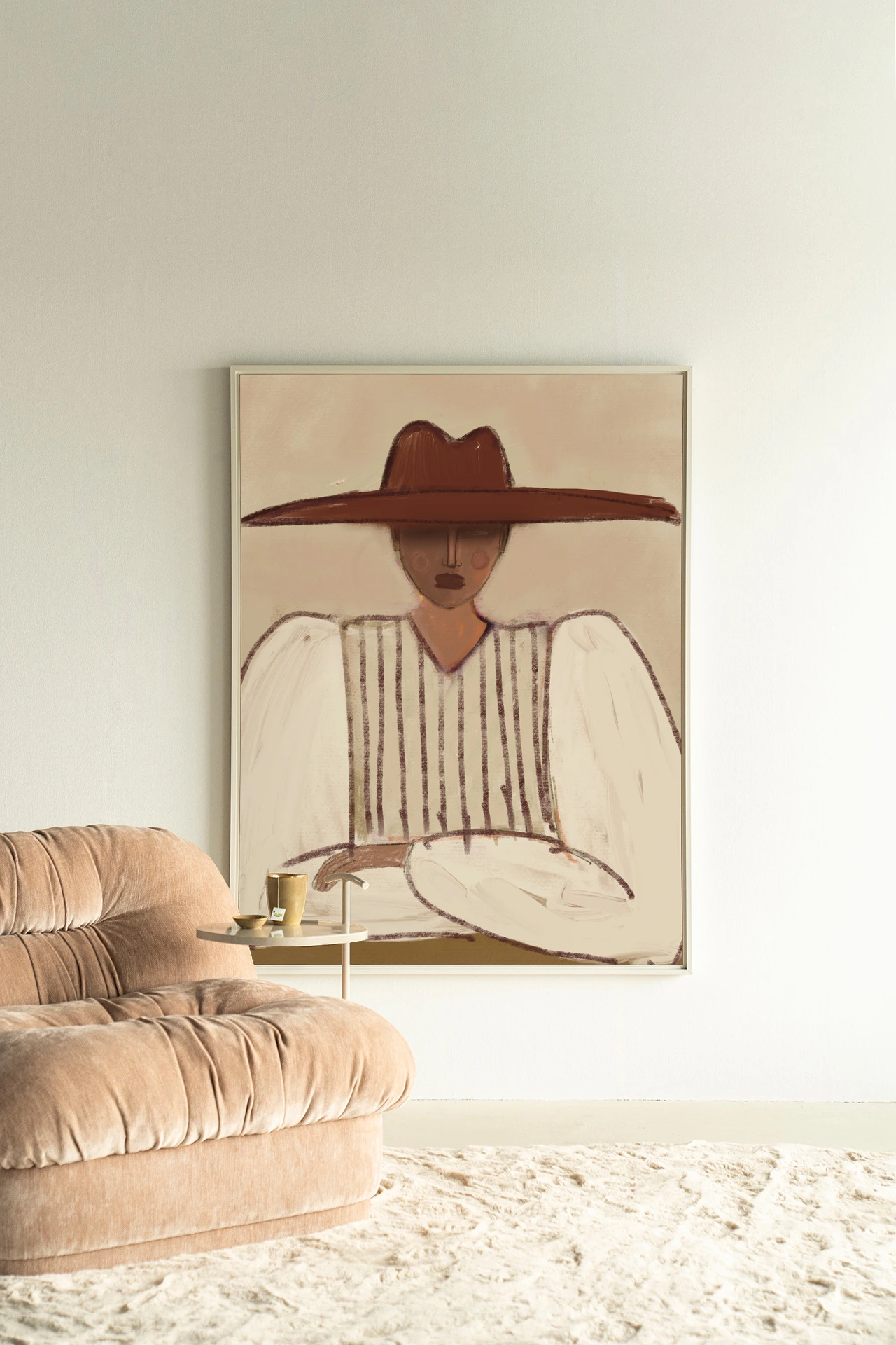 Tapiz de pared Sunhat - Urban Cotton