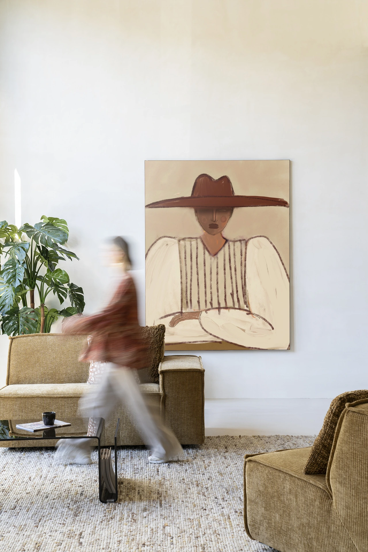 Tapiz de pared Sunhat - Urban Cotton
