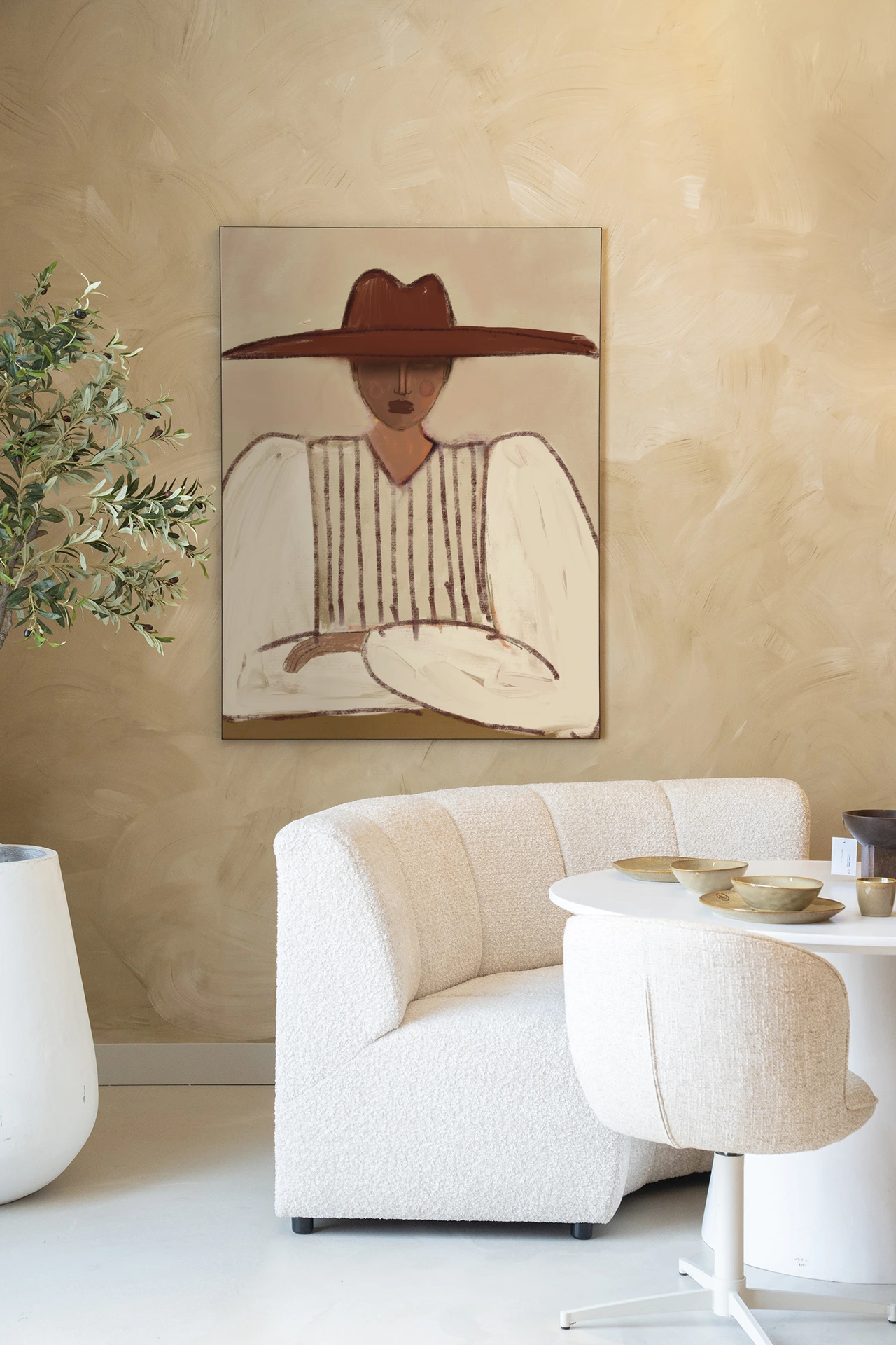 Tapiz de pared Sunhat - Urban Cotton
