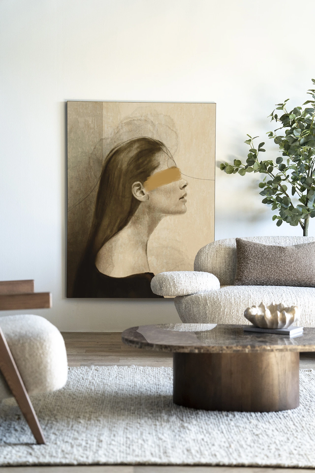 Tapiz de pared In Her Mind - Urban Cotton