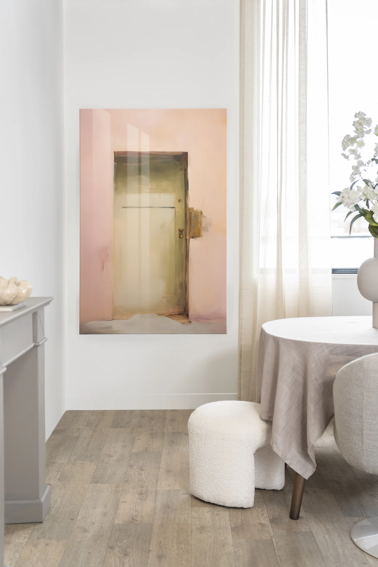 Wandteppich Pink Door - Urban Cotton