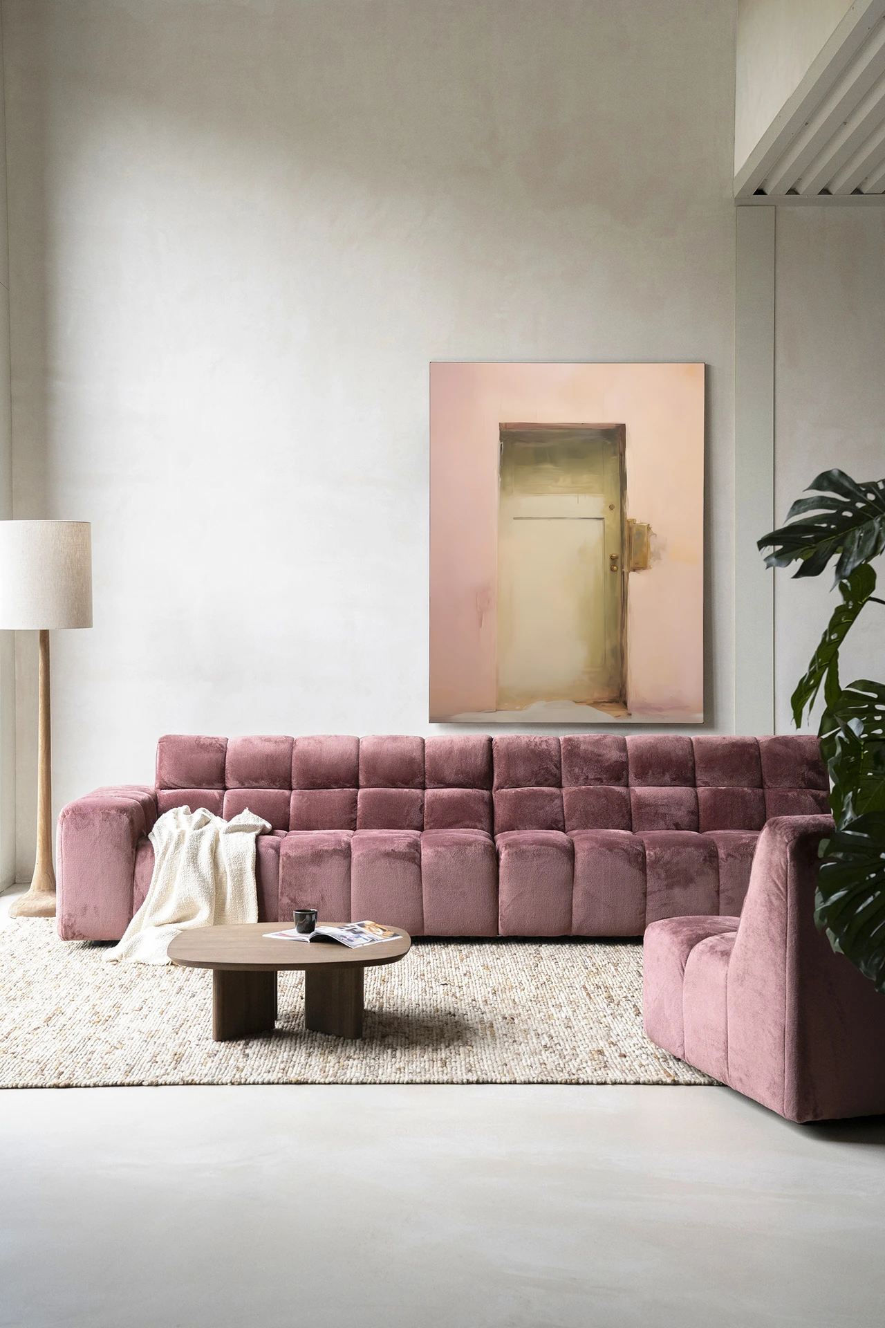 Wandteppich Pink Door - Urban Cotton
