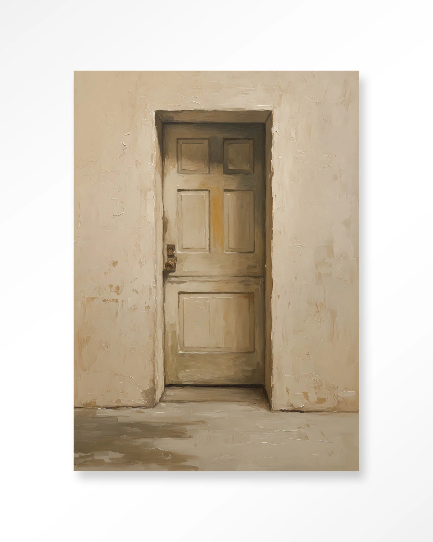 Wall Hanging Beige Door - Urban Cotton - Urban Cotton