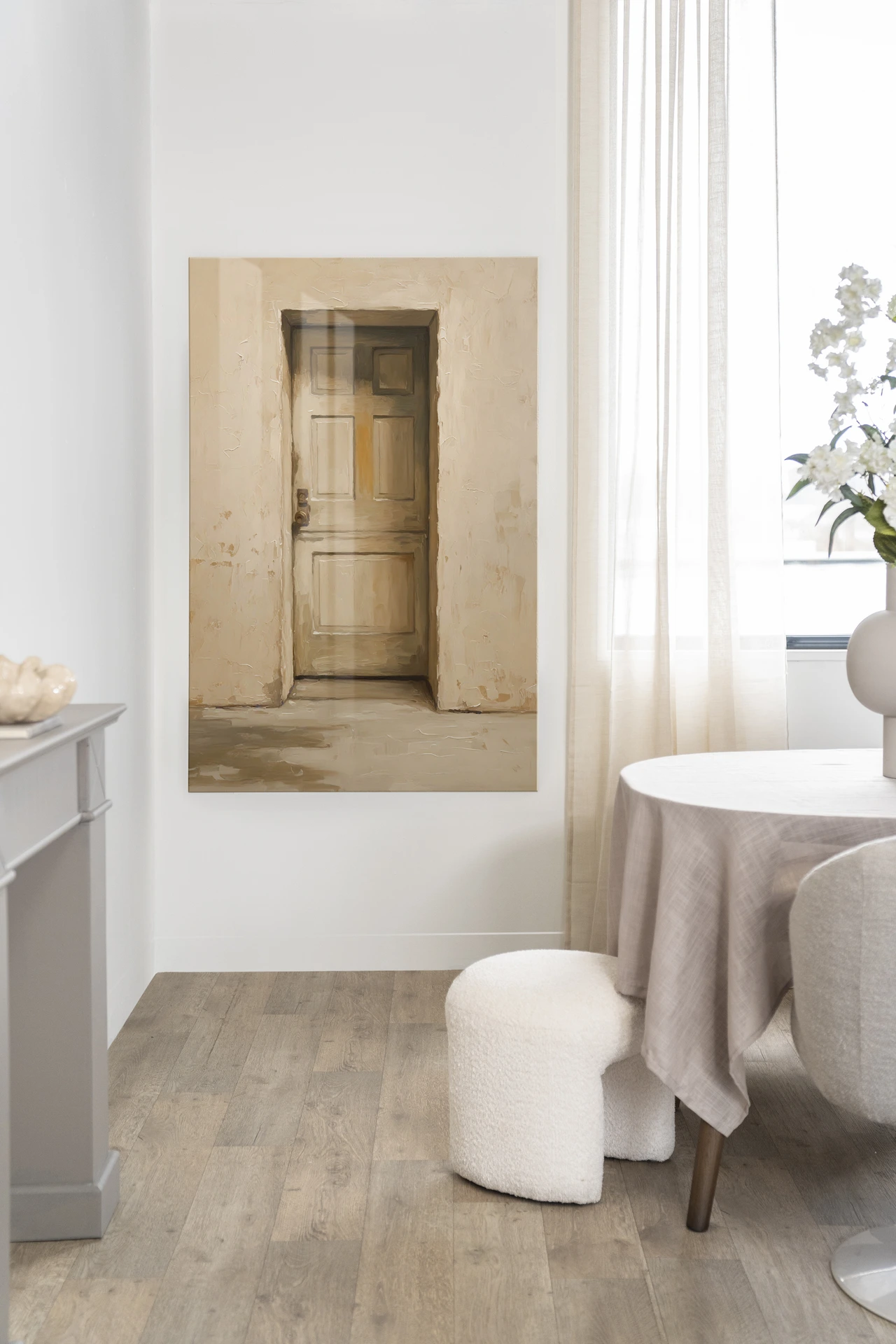Wandteppich Beige Door - Urban Cotton