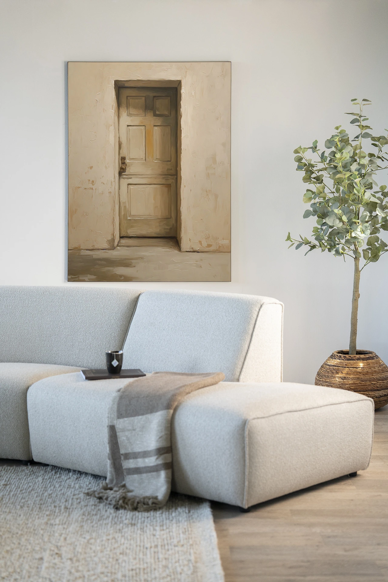 Wandteppich Beige Door - Urban Cotton
