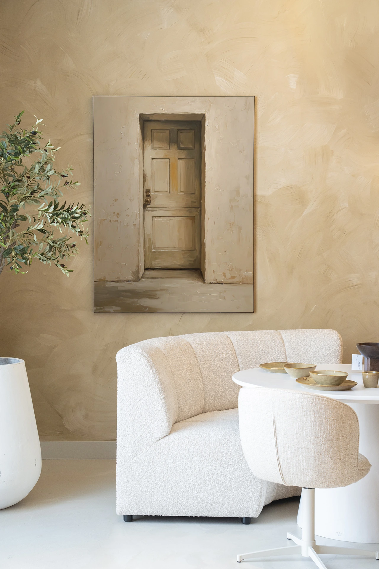 Wandteppich Beige Door - Urban Cotton