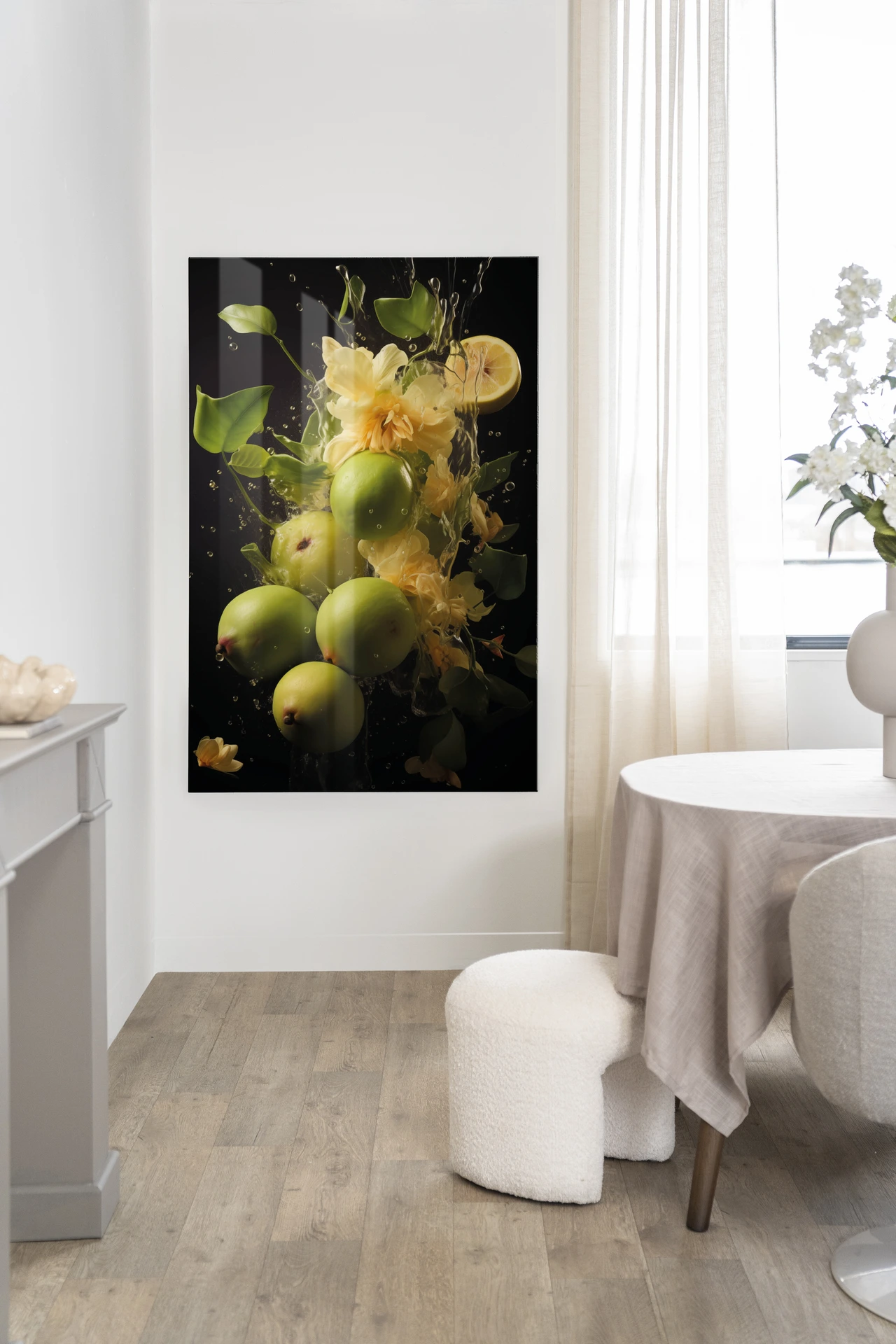 Wandteppich Green Fruit Explosion - Urban Cotton
