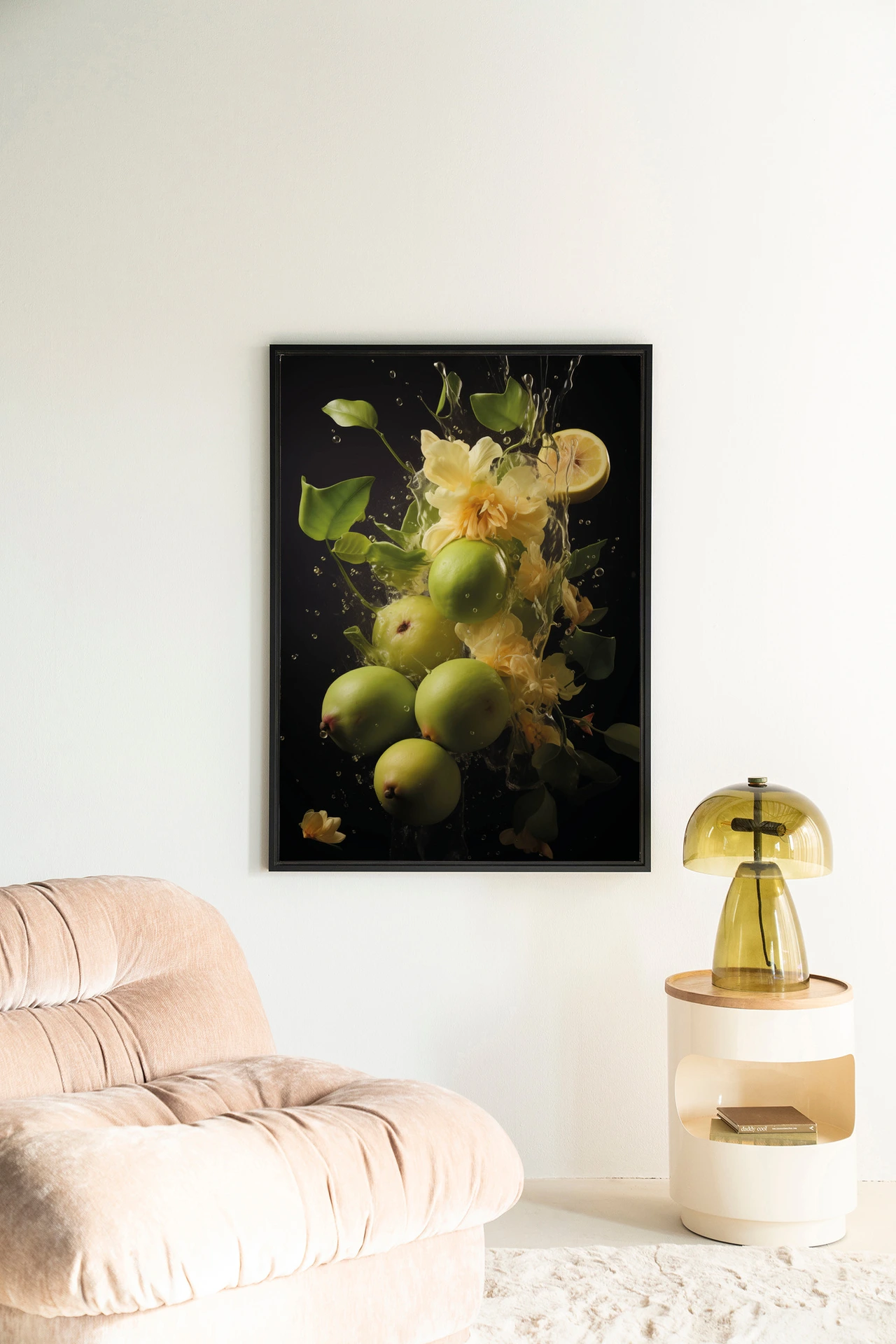 Wandteppich Green Fruit Explosion - Urban Cotton