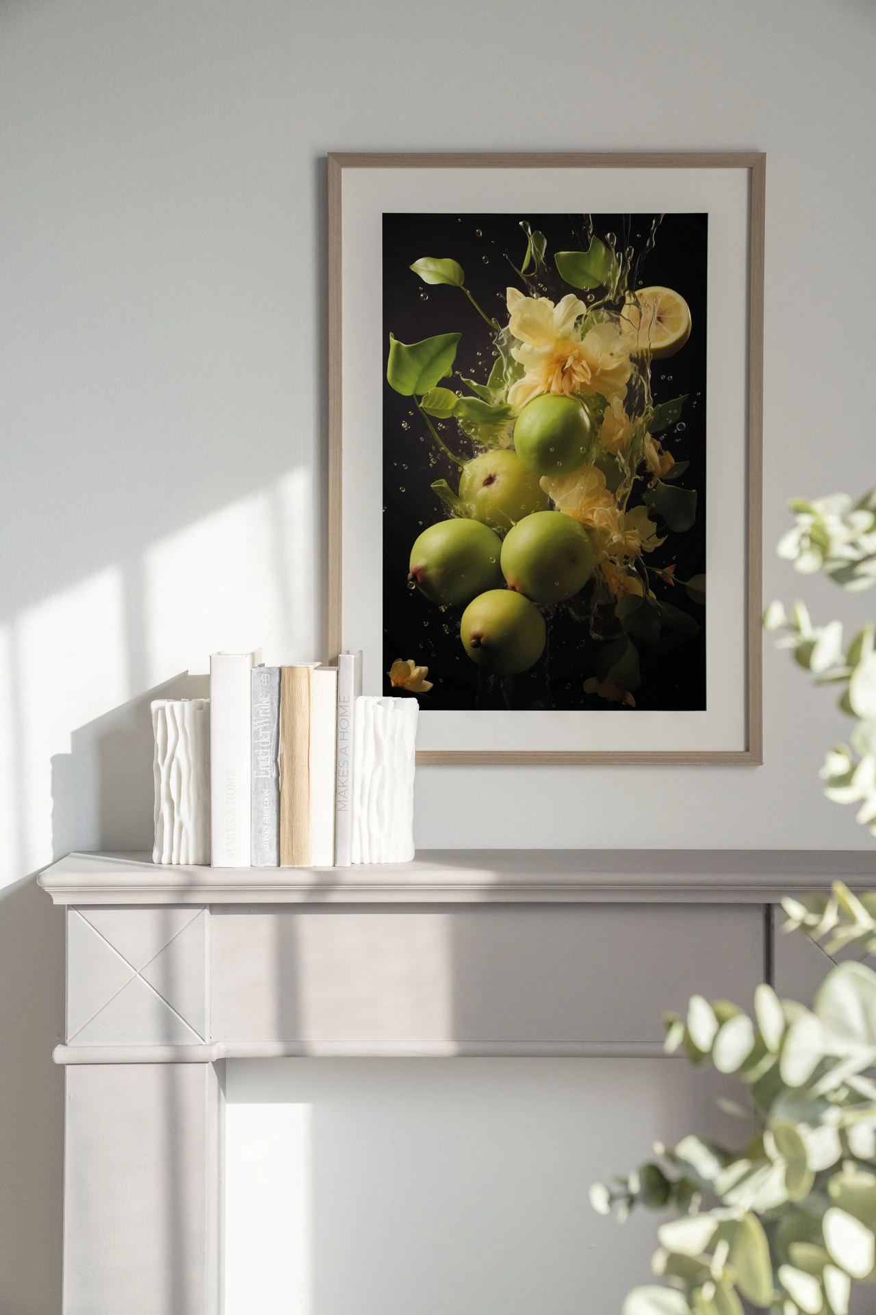 Wandteppich Green Fruit Explosion - Urban Cotton