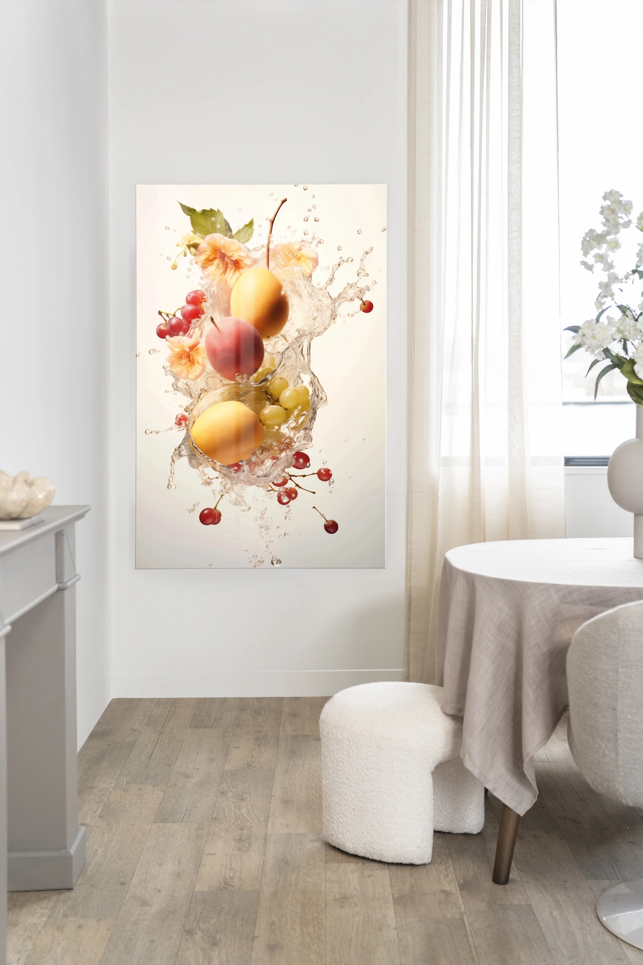 Tapiz de pared Peachy Fruit Explosion - Urban Cotton