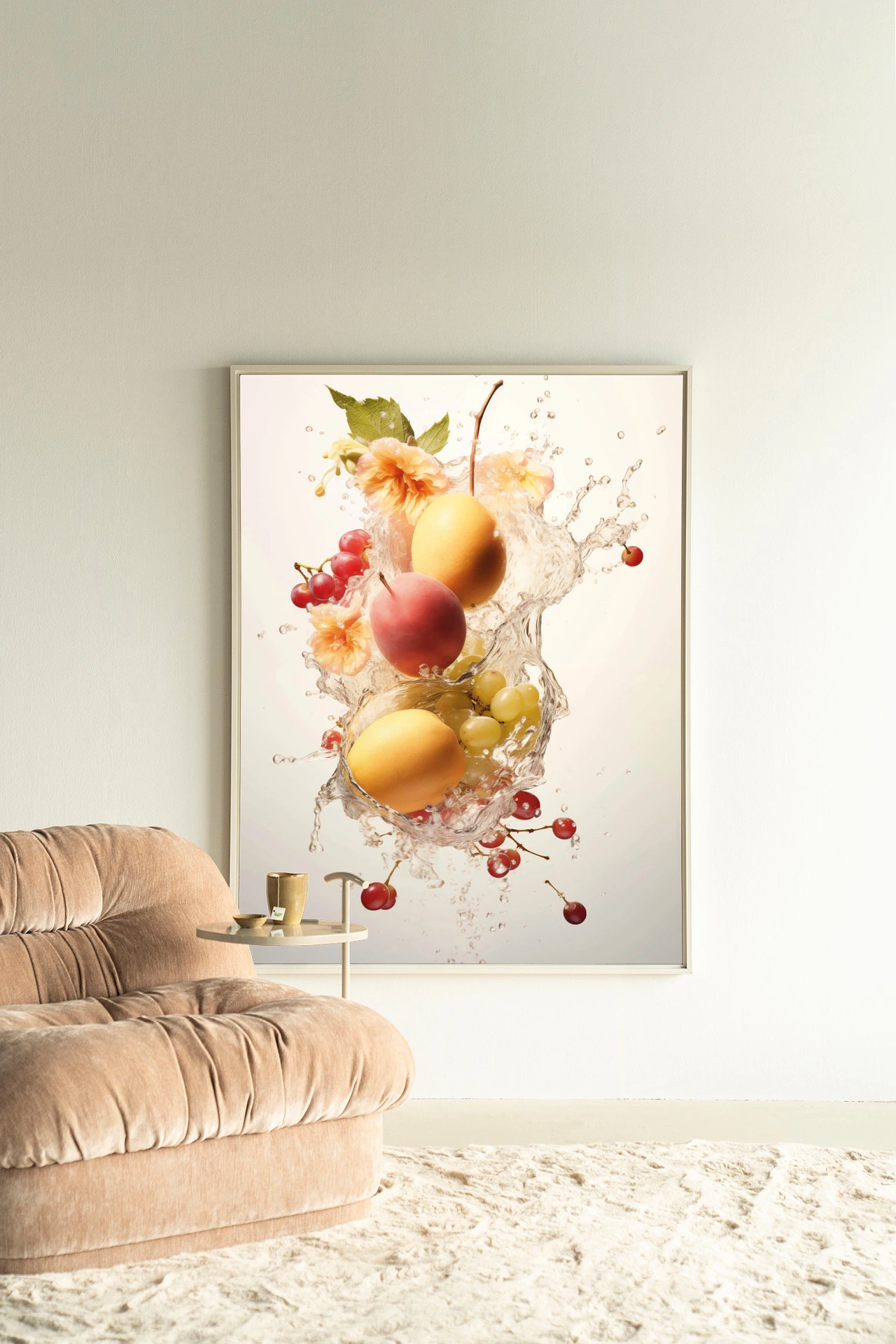 Tapiz de pared Peachy Fruit Explosion - Urban Cotton