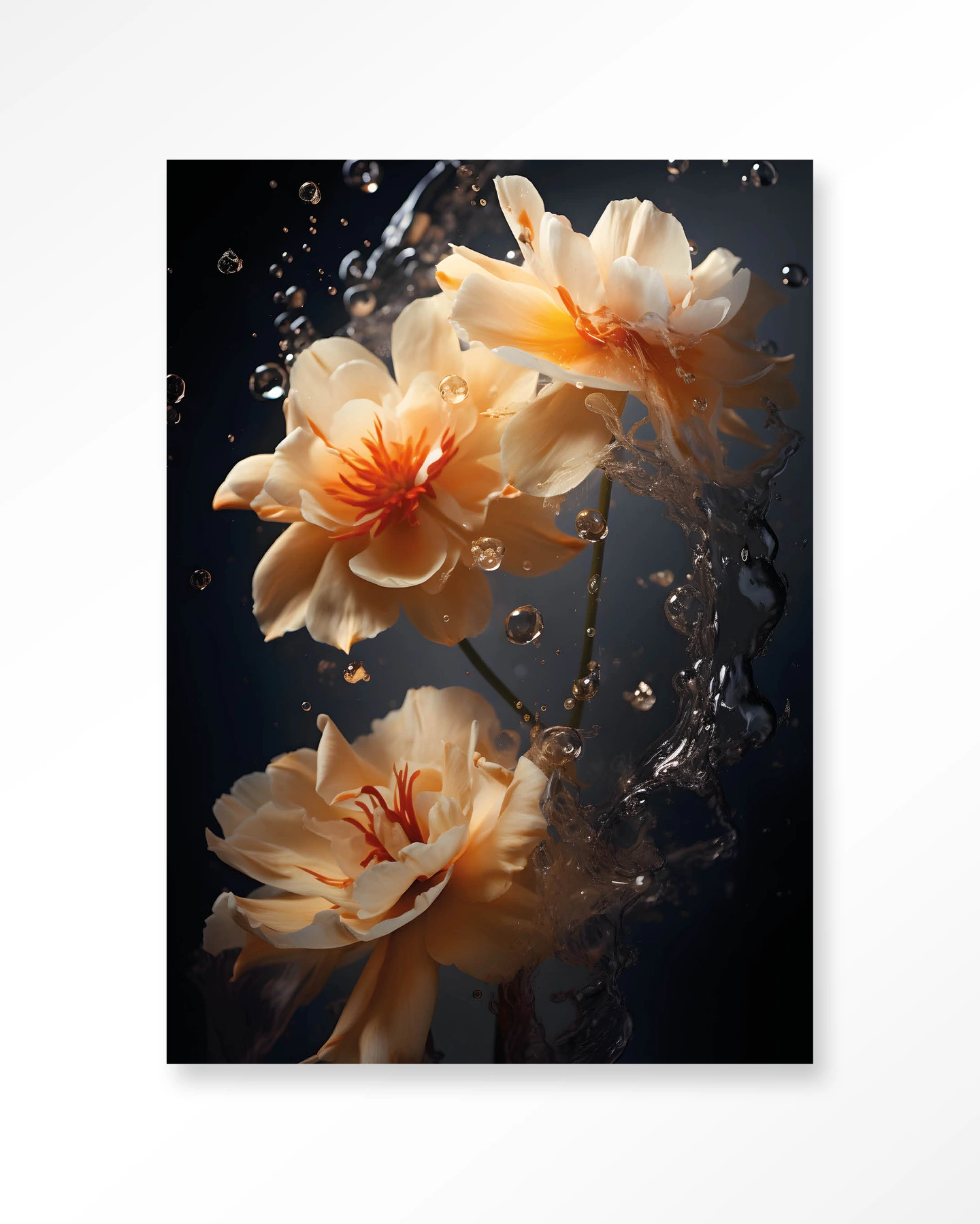 Wall Hanging Waterflower Dark - Urban Cotton - Urban Cotton