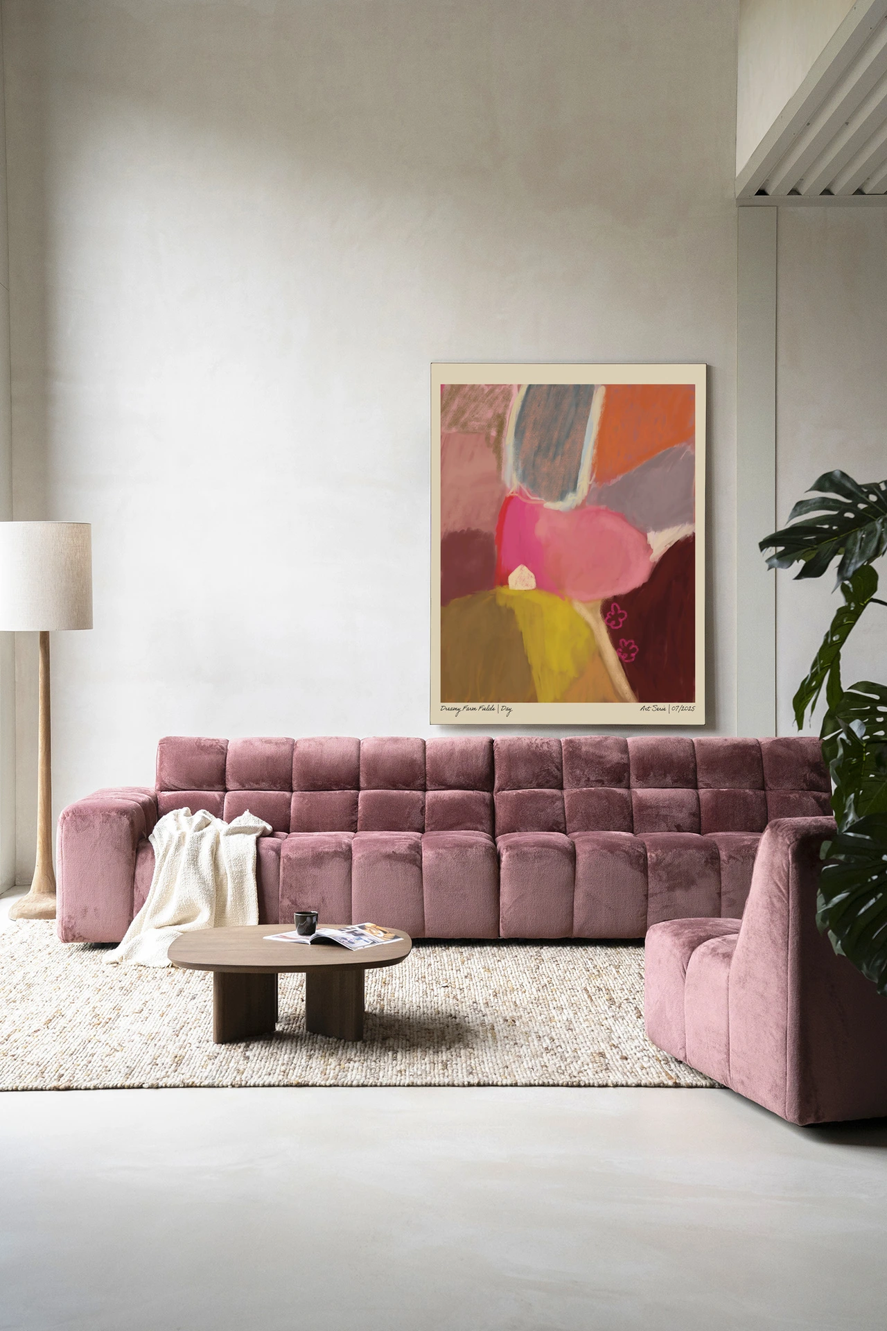 Wandteppich Dreamy Farmfield By Day - Urban Cotton