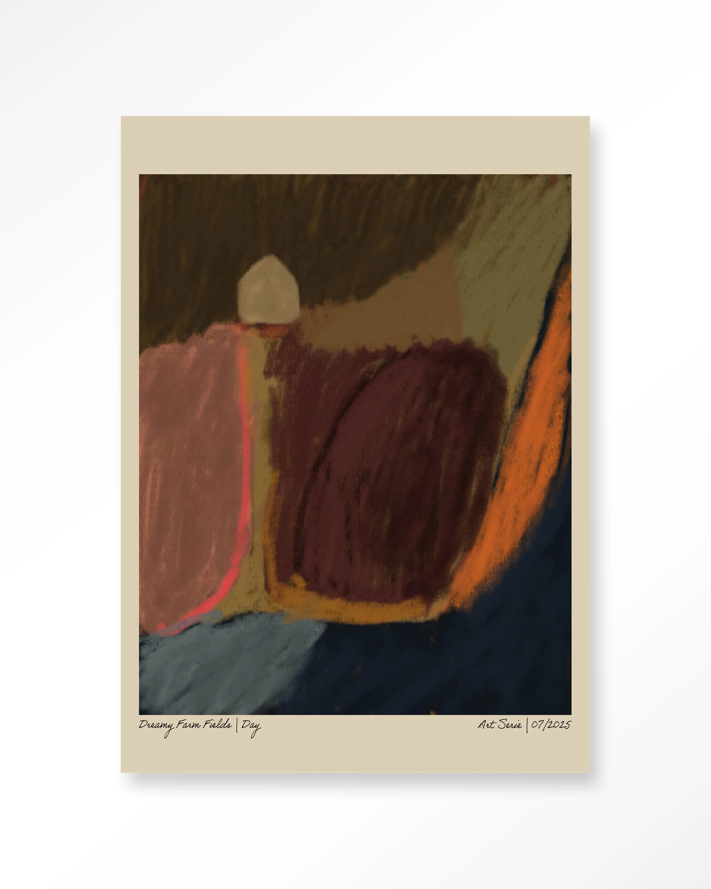 Wall Hanging Dreamy Farmfield By Night - Urban Cotton - Urban Cotton