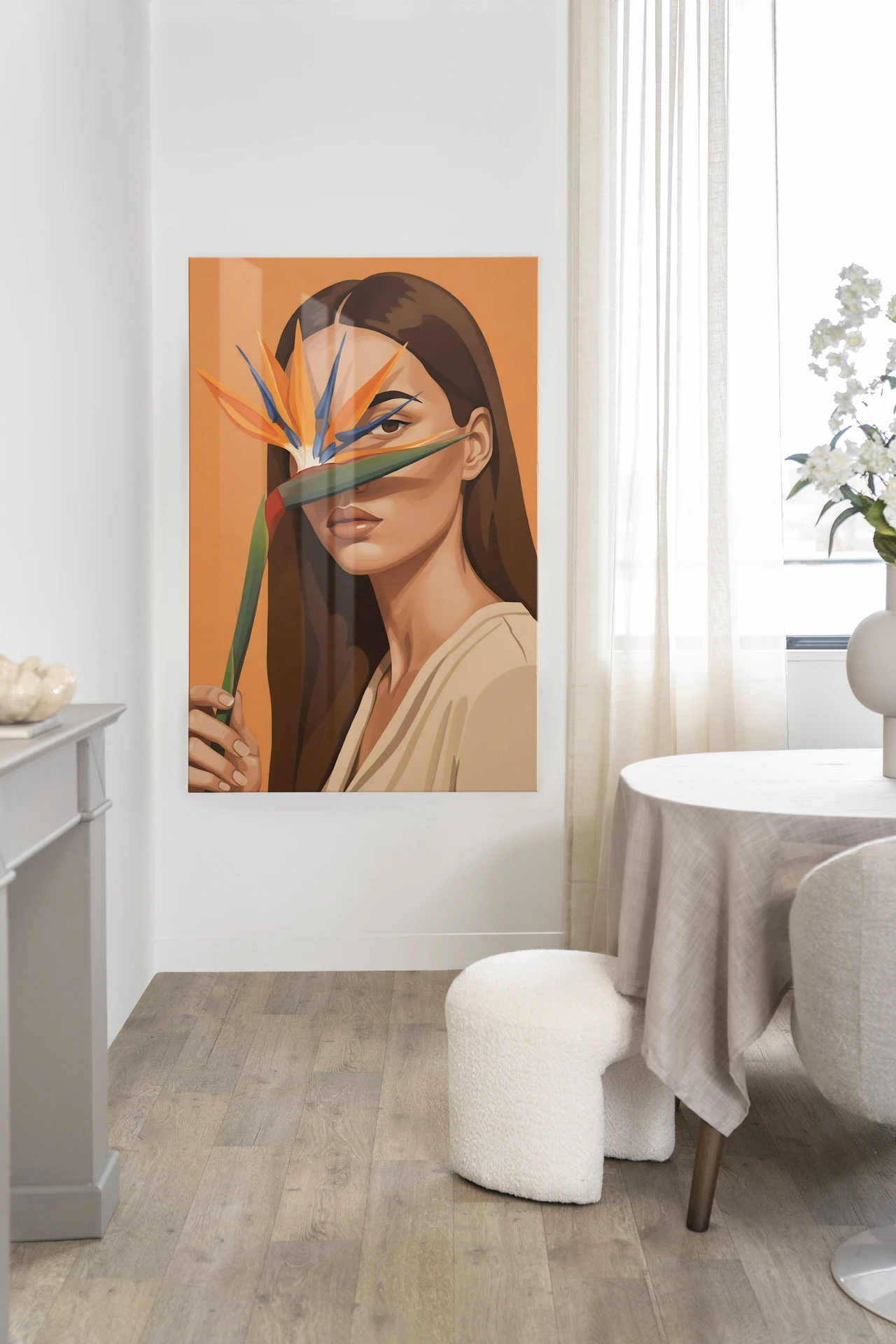 Tapiz de pared Girl Of Paradise - Urban Cotton