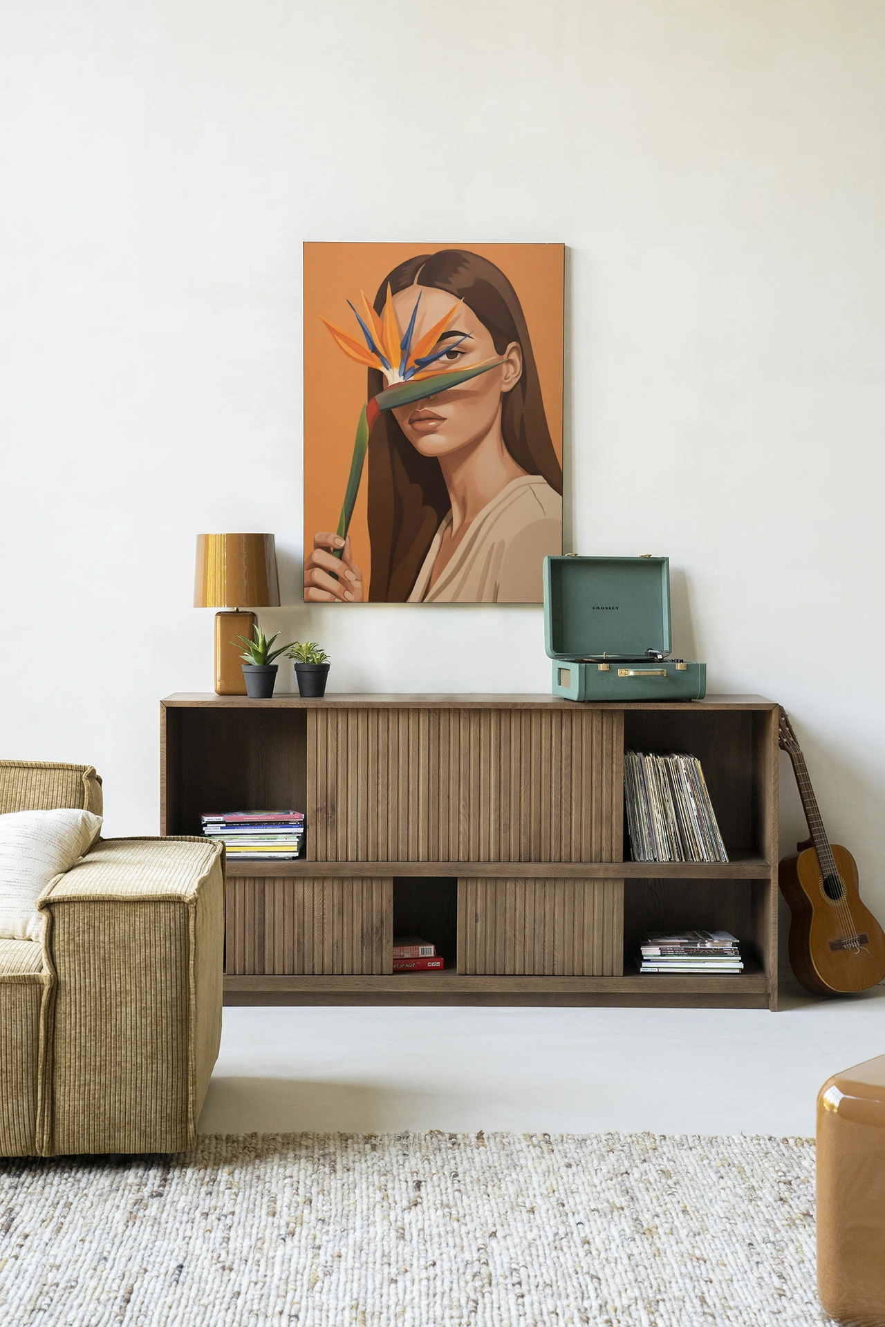 Tapiz de pared Girl Of Paradise - Urban Cotton