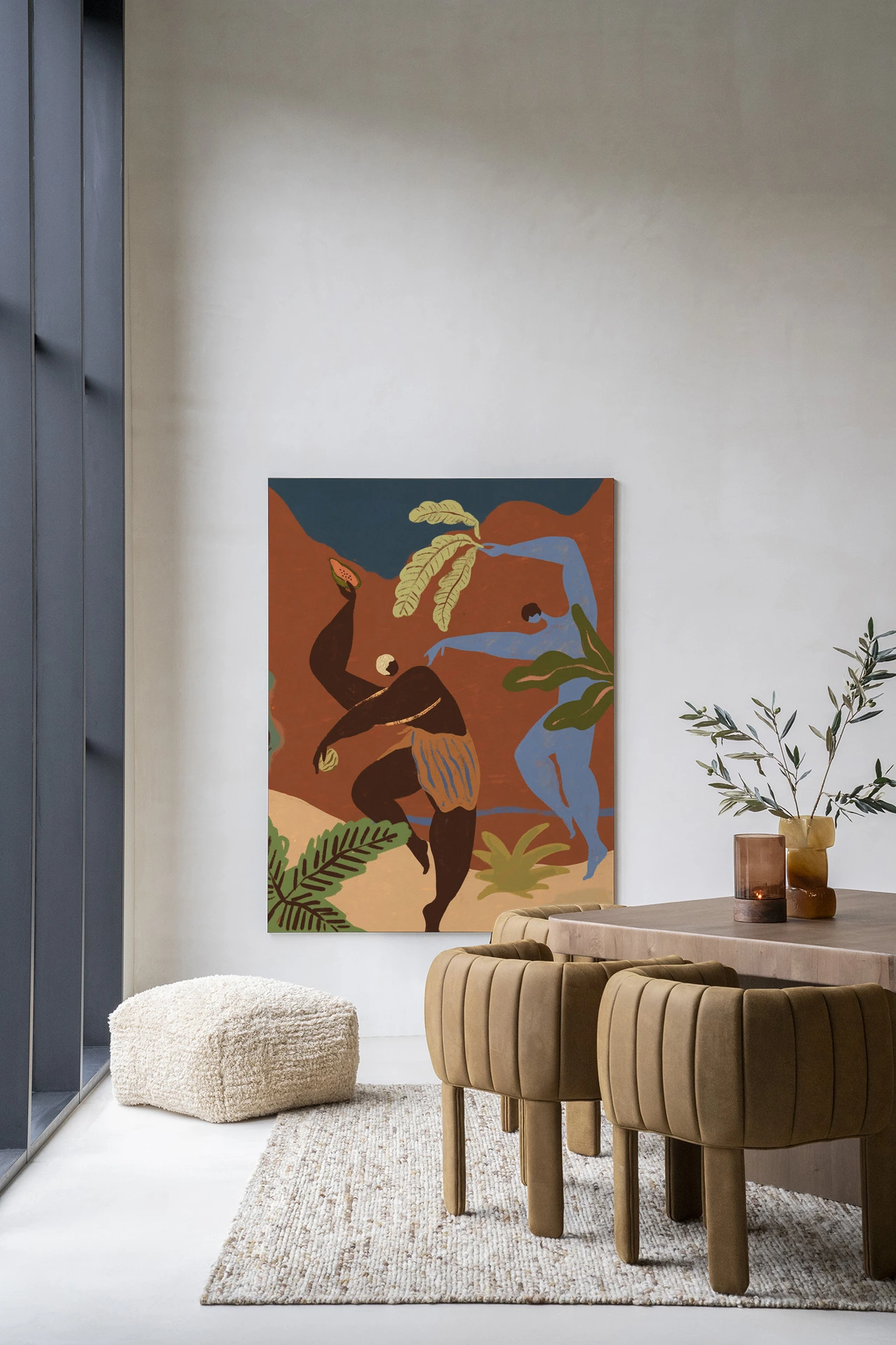 Tapiz de pared Wild Rhythm - Urban Cotton