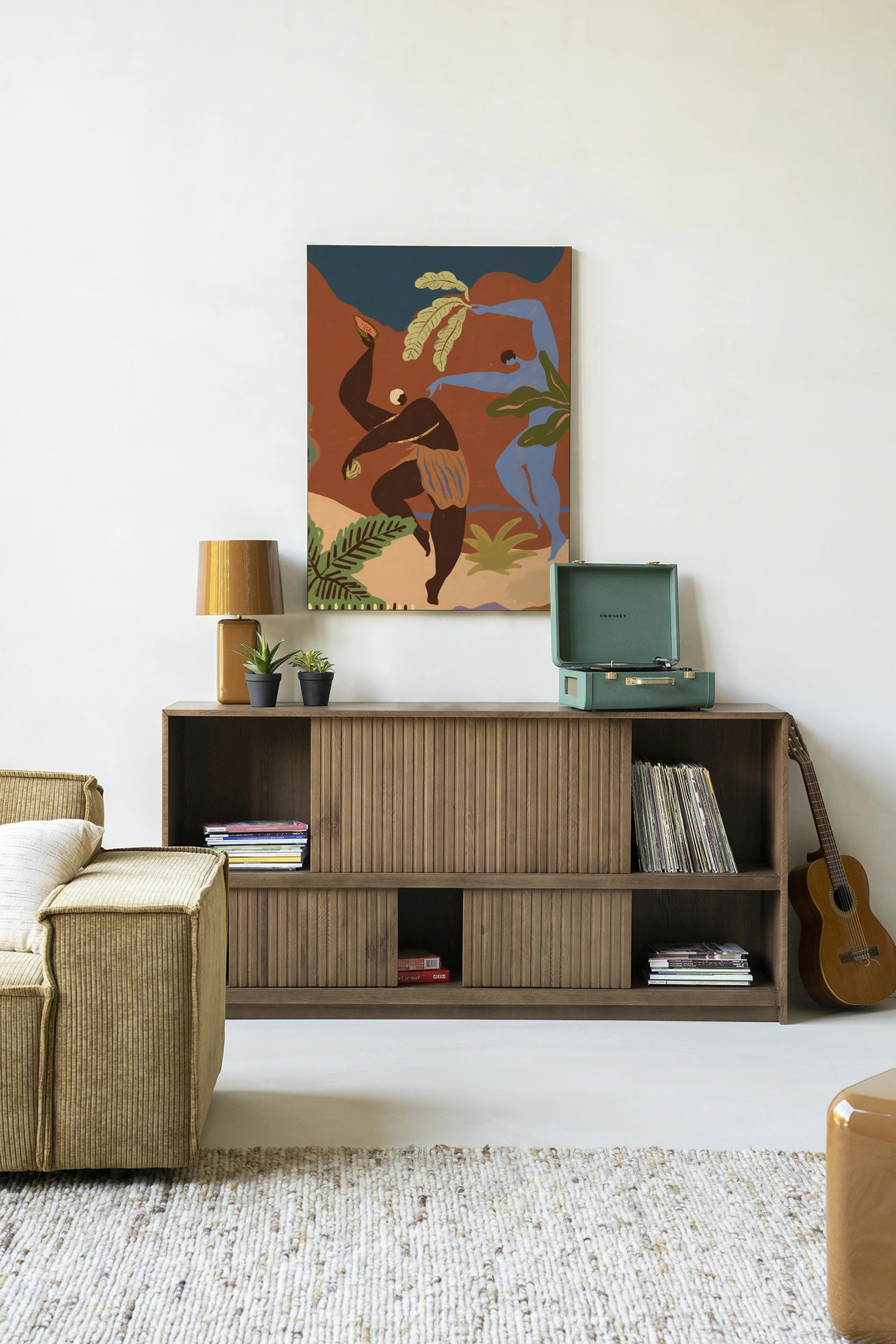 Tapiz de pared Wild Rhythm - Urban Cotton