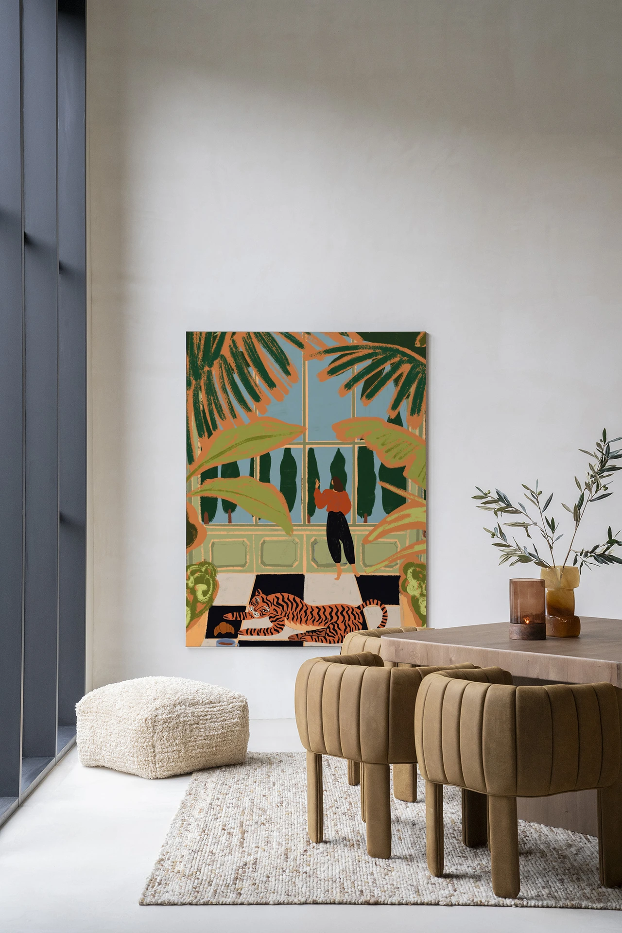 Wandteppich Green House - Urban Cotton