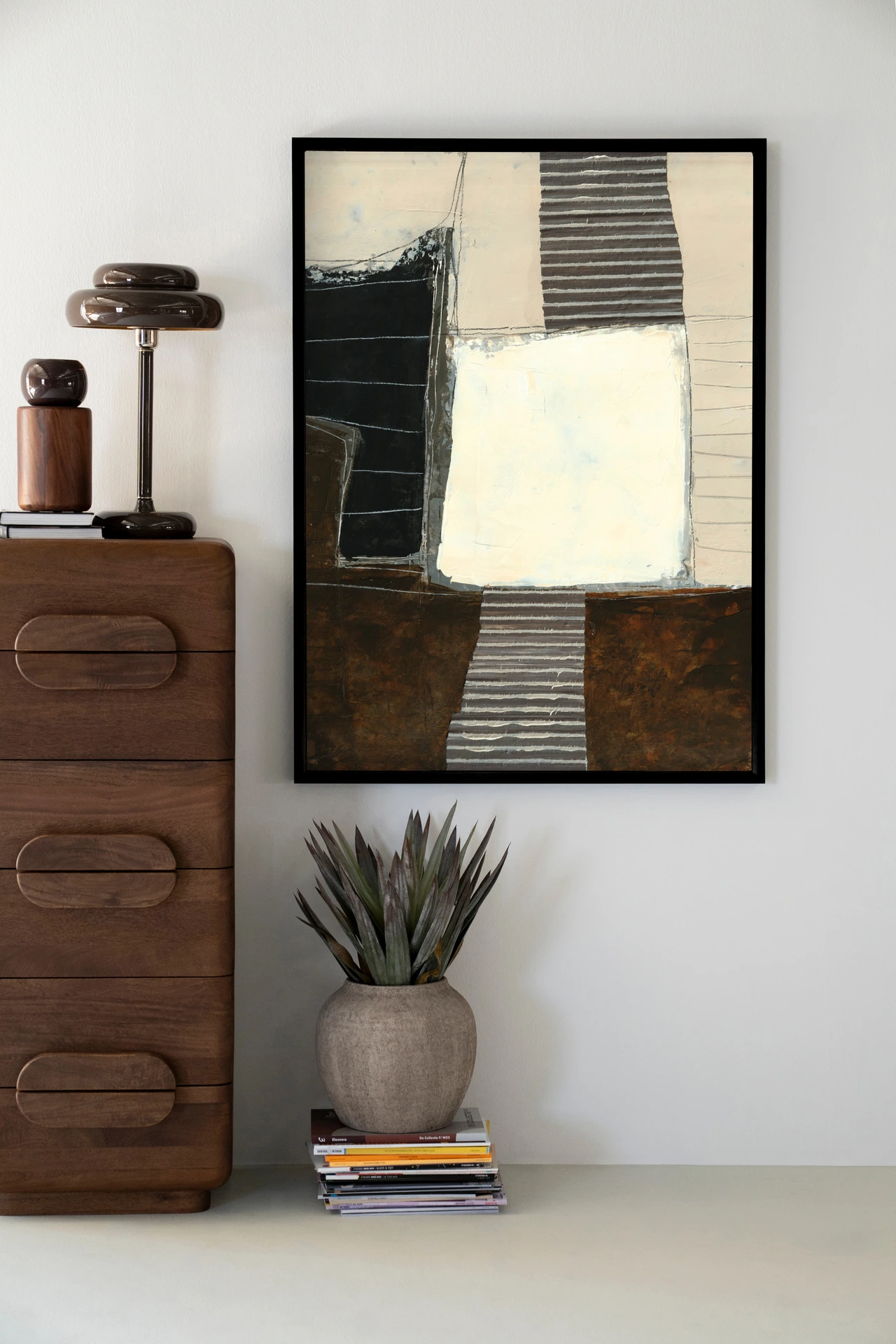 Wandbehang Abstract 8 - Urban Cotton