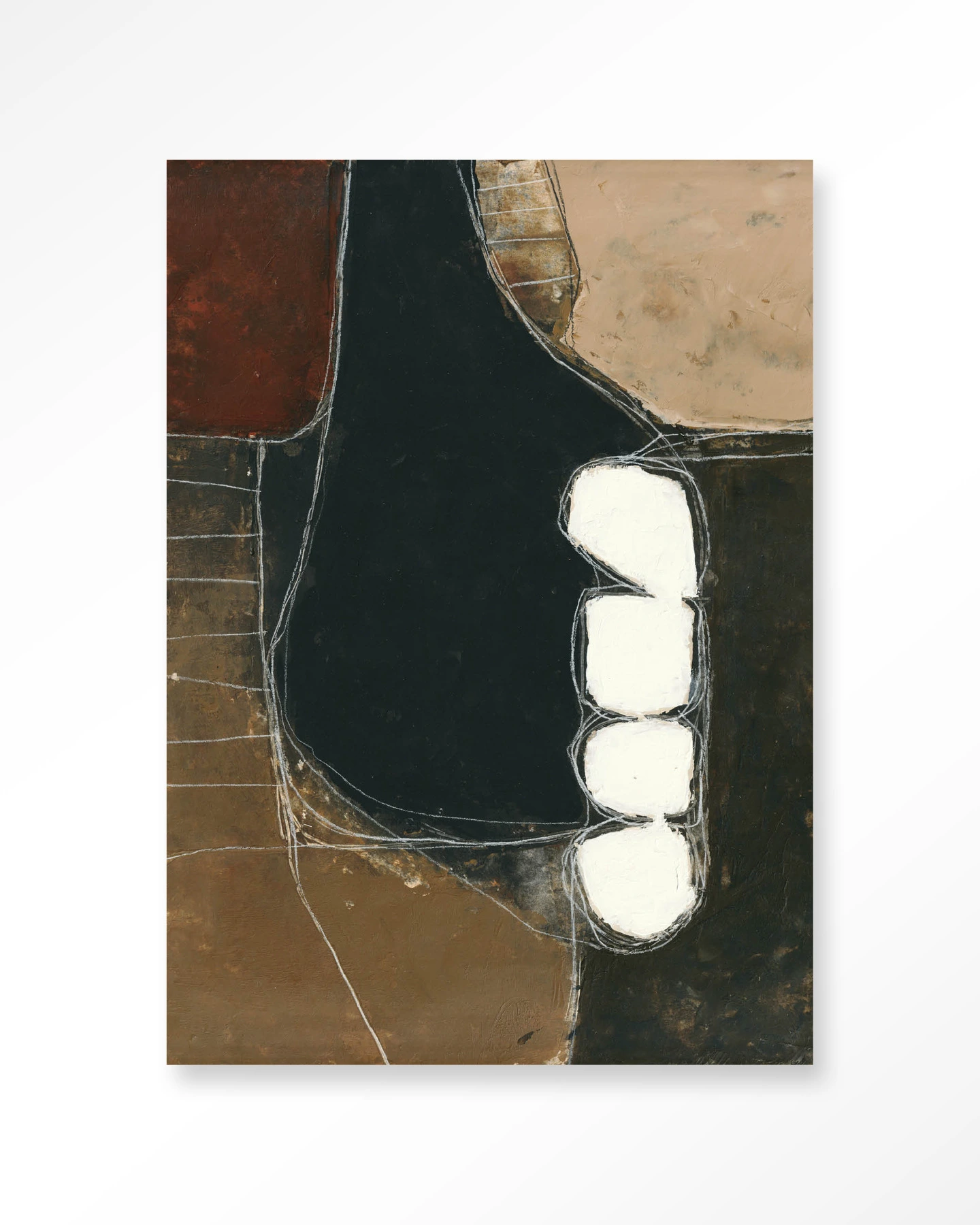 Wall Hanging Abstract 10 - Urban Cotton - Urban Cotton