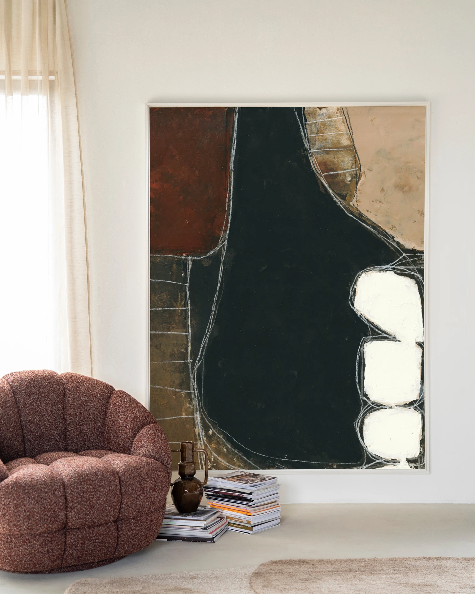Tapiz de pared Abstract 10 - Urban Cotton