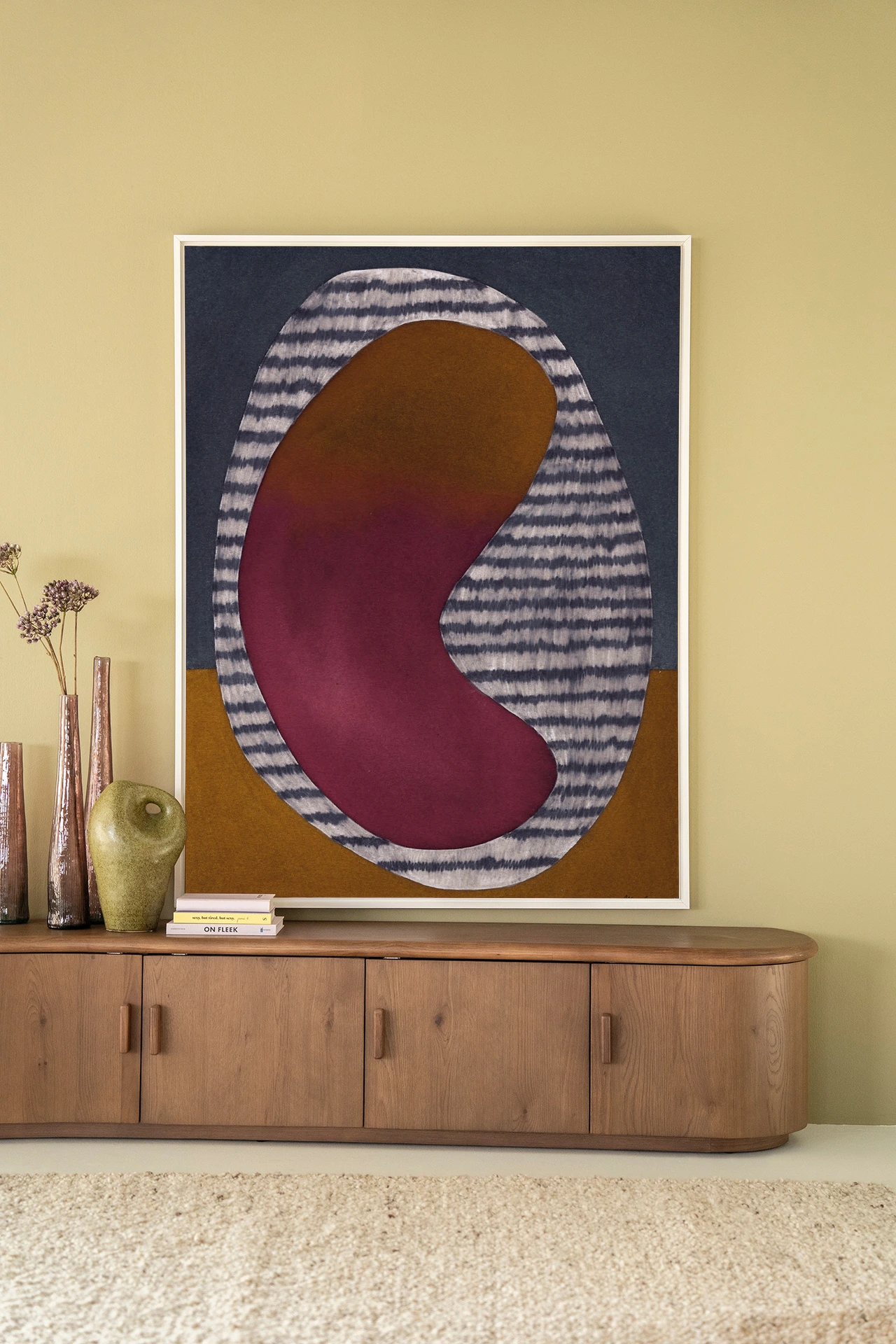 Wandteppich Horizontal Oval - Urban Cotton