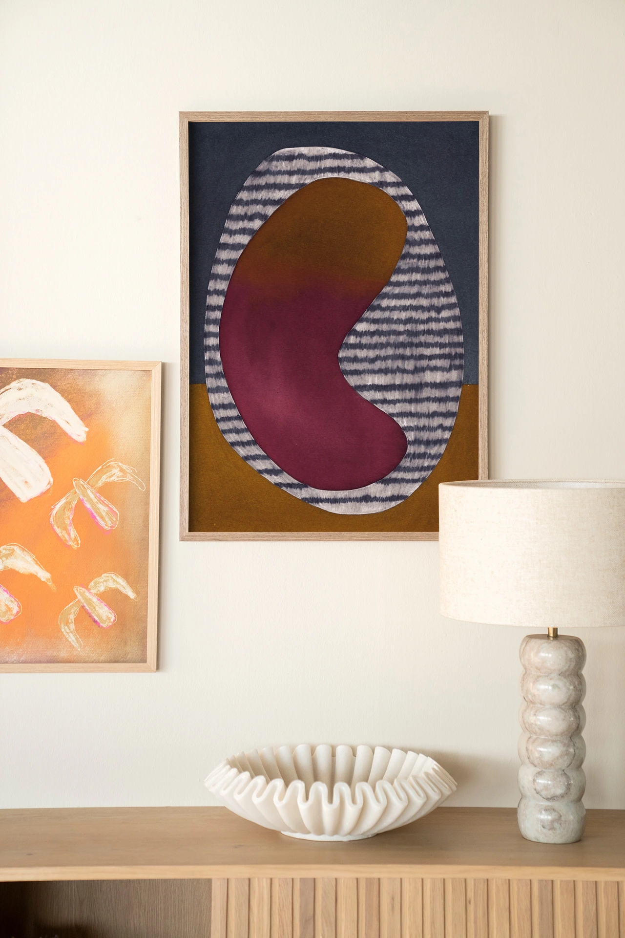 Wandteppich Horizontal Oval - Urban Cotton