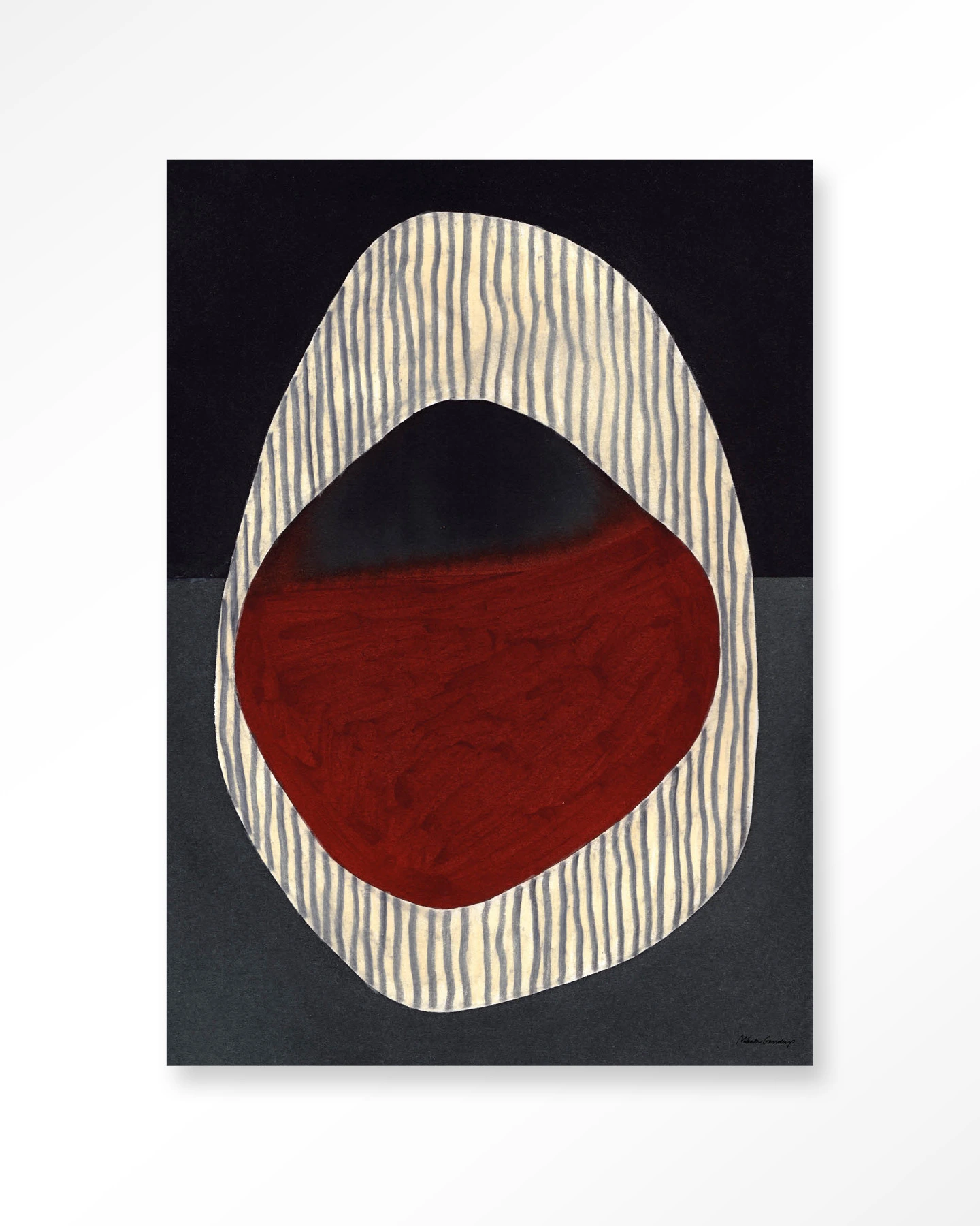Wall Hanging Vertical Oval - Urban Cotton - Urban Cotton