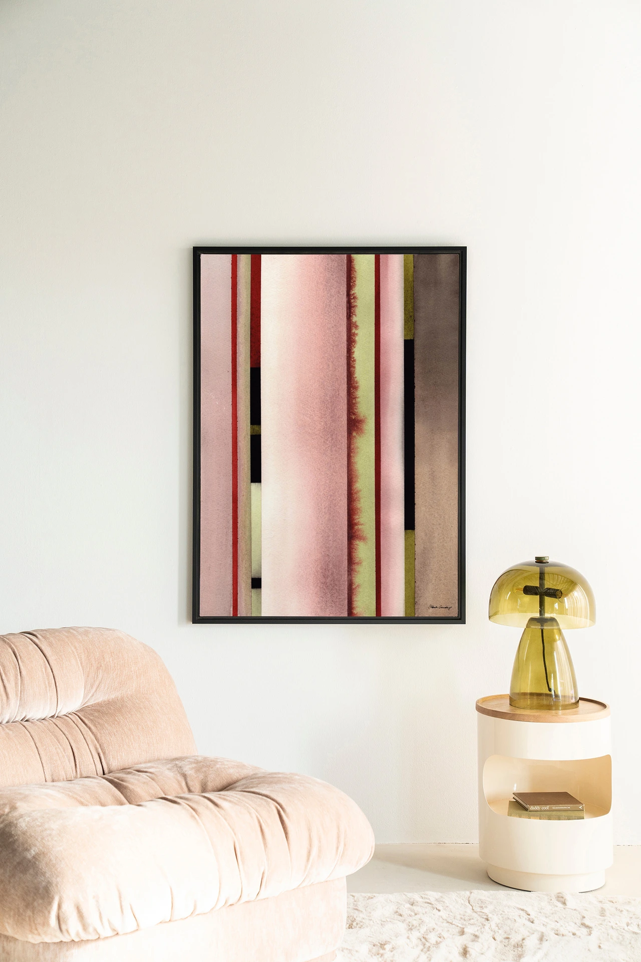 Wandteppich Vertical Rose - Urban Cotton