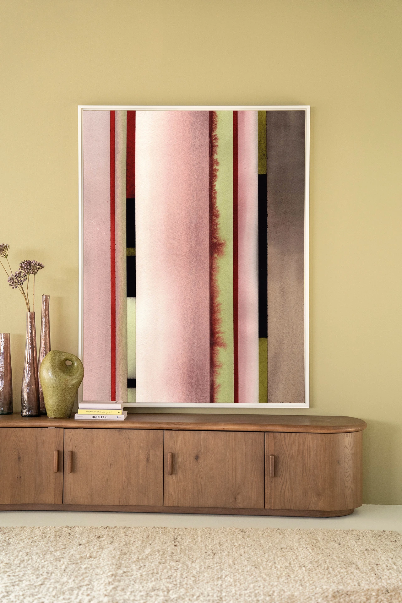 Wandteppich Vertical Rose - Urban Cotton