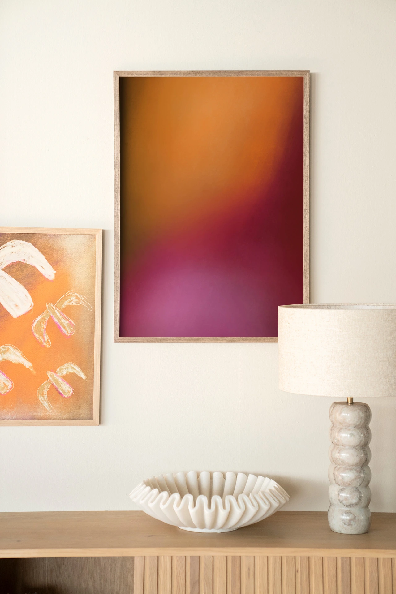 Tapiz de pared Aurora 1 - Urban Cotton