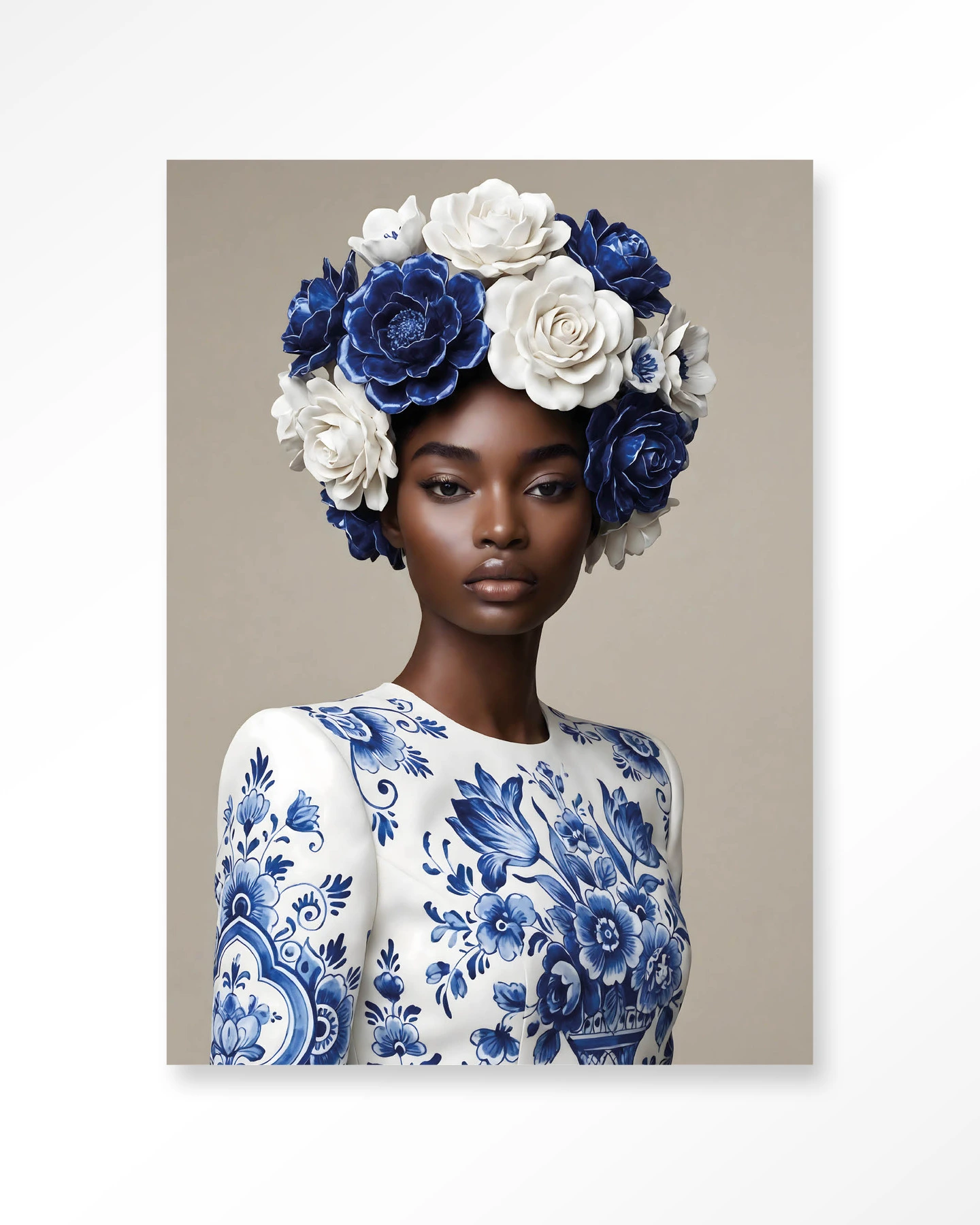 Blue Duchess Wall Hanging, Urban Cotton - Urban Cotton