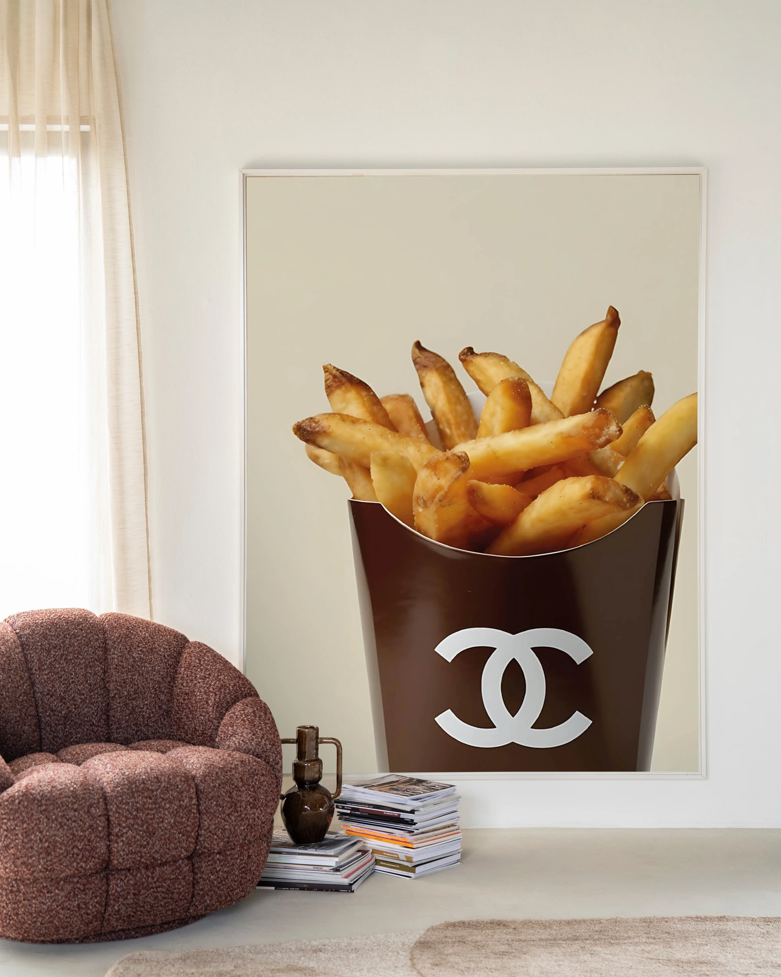Tapiz de pared Luxury Fries - Urban Cotton