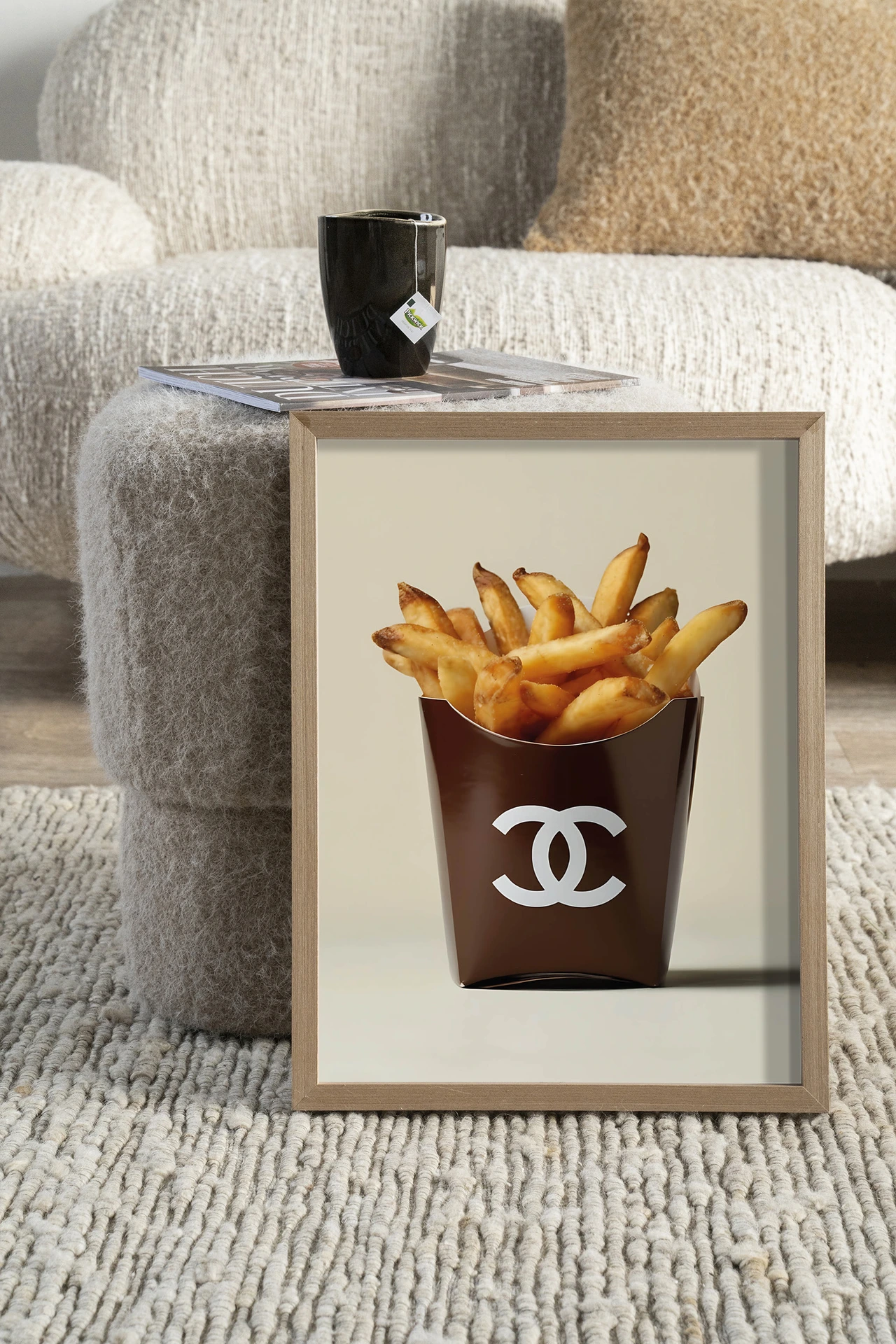Tapiz de pared Luxury Fries - Urban Cotton