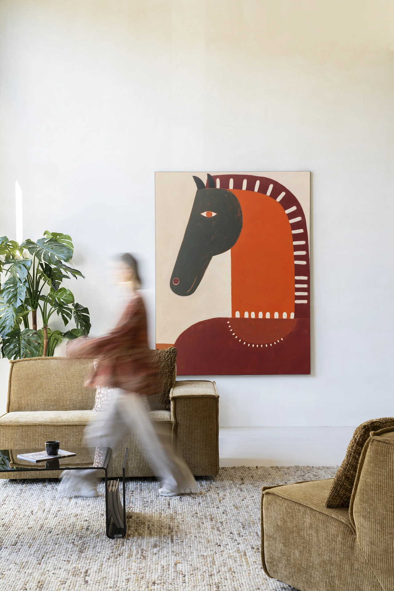 Tapiz de pared Quiet Guardians - Urban Cotton