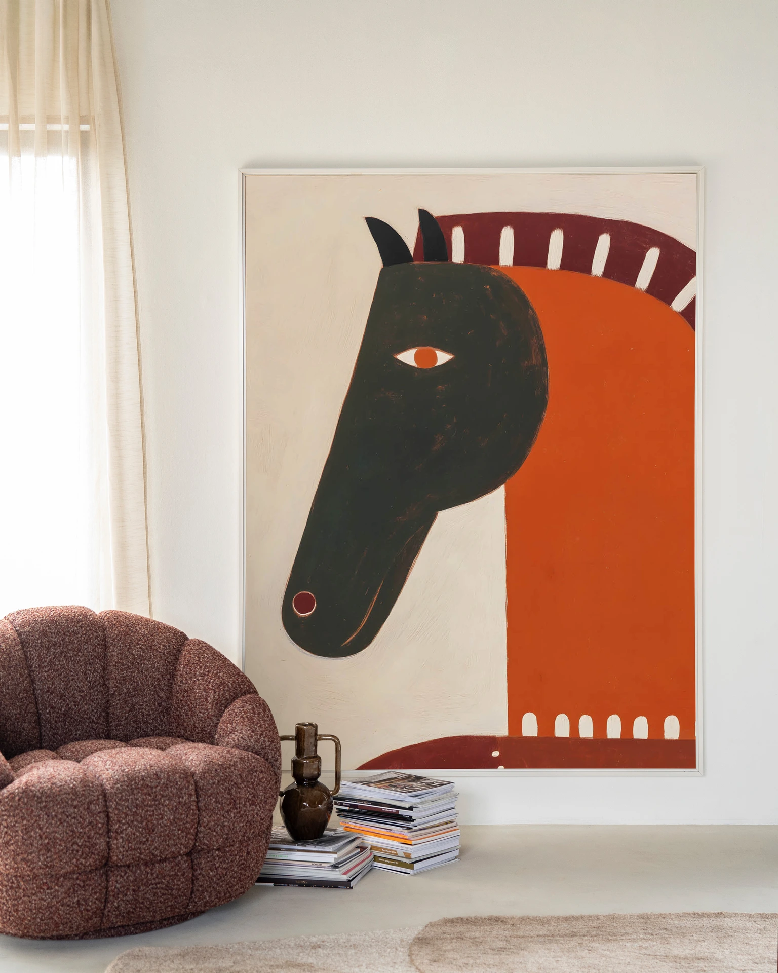 Tapiz de pared Quiet Guardians - Urban Cotton