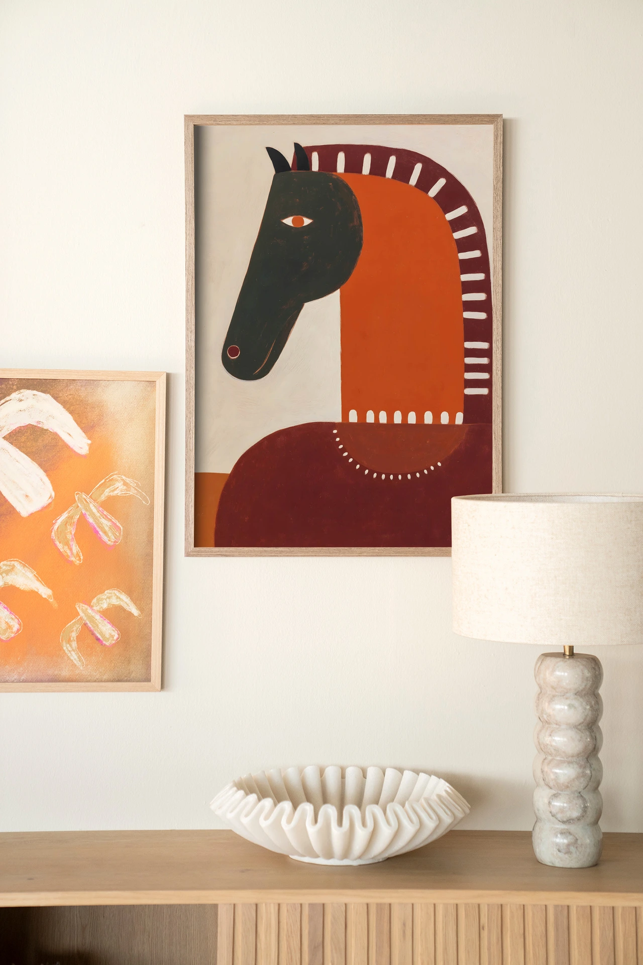 Tapiz de pared Quiet Guardians - Urban Cotton