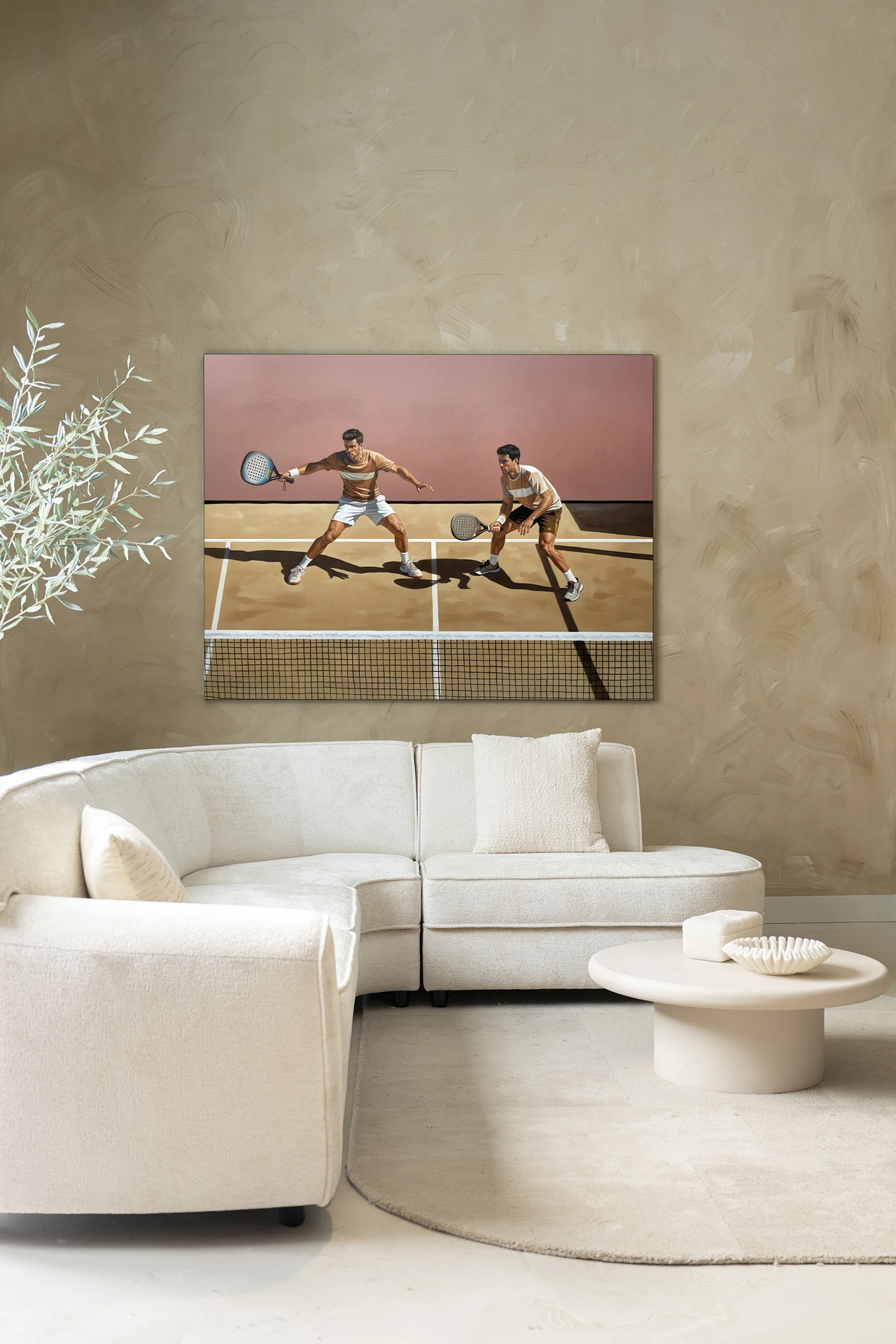 Wandteppich Padel Court - Urban Cotton