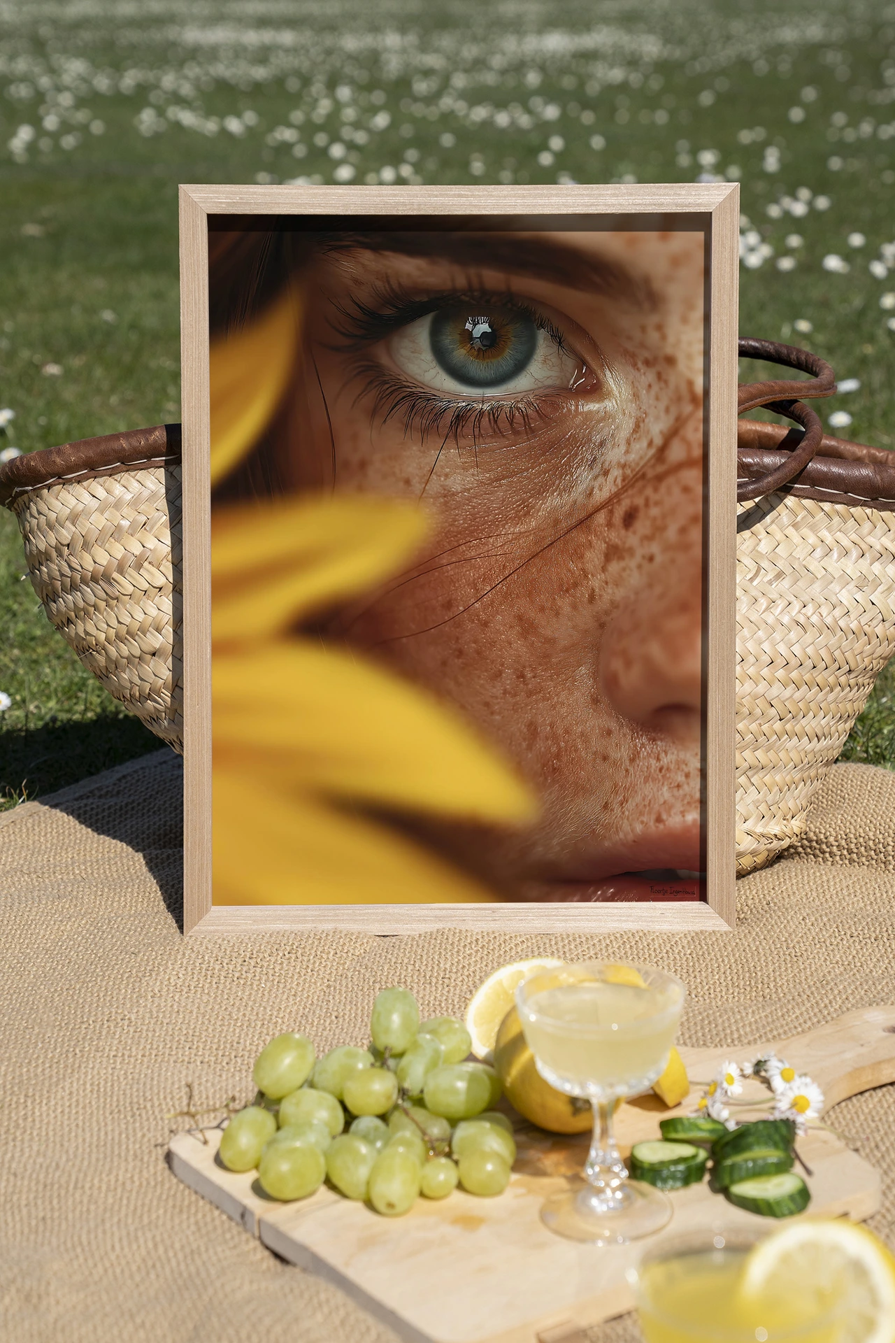 Wandteppich Sunflower - Urban Cotton