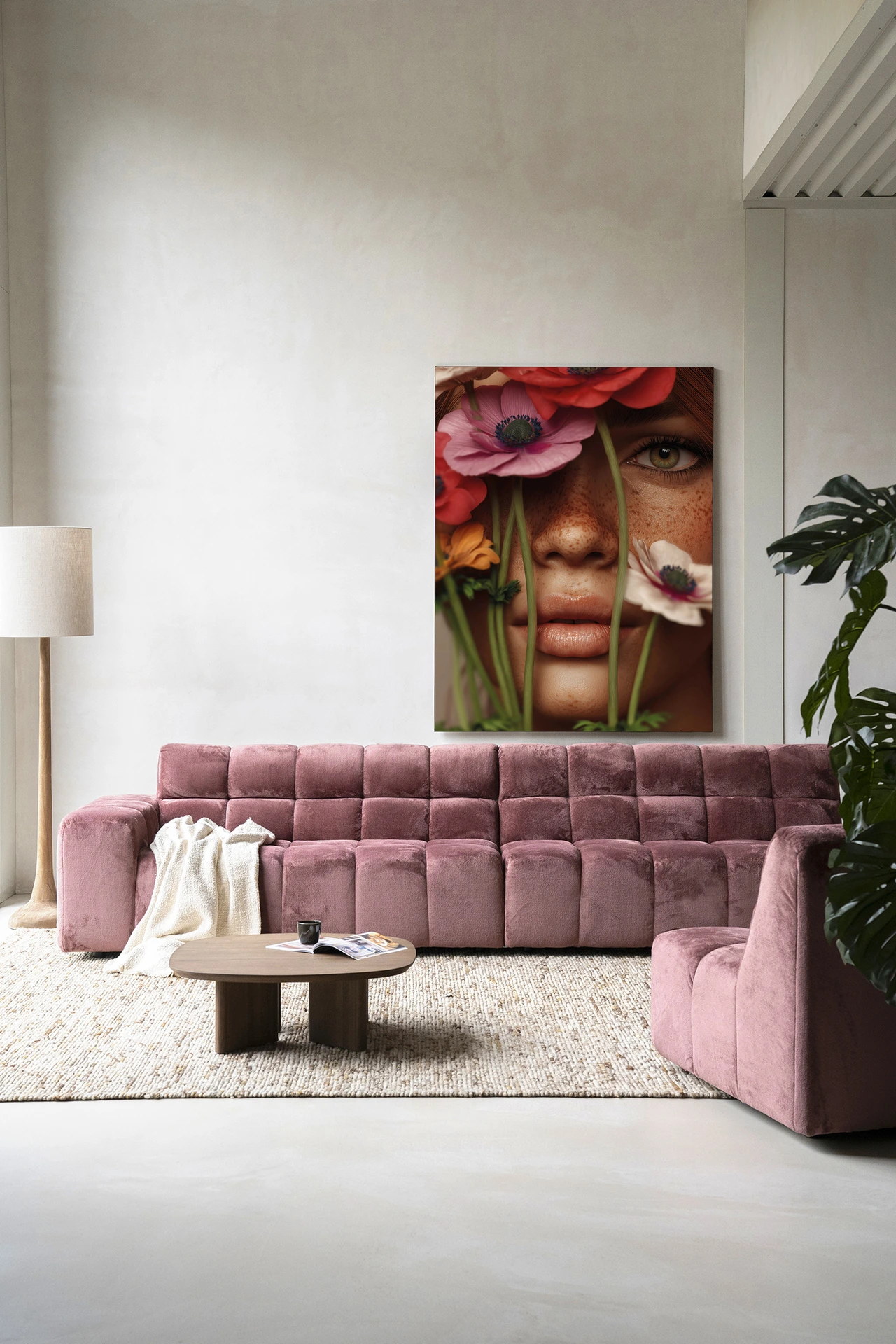 Wandteppich Anemone - Urban Cotton