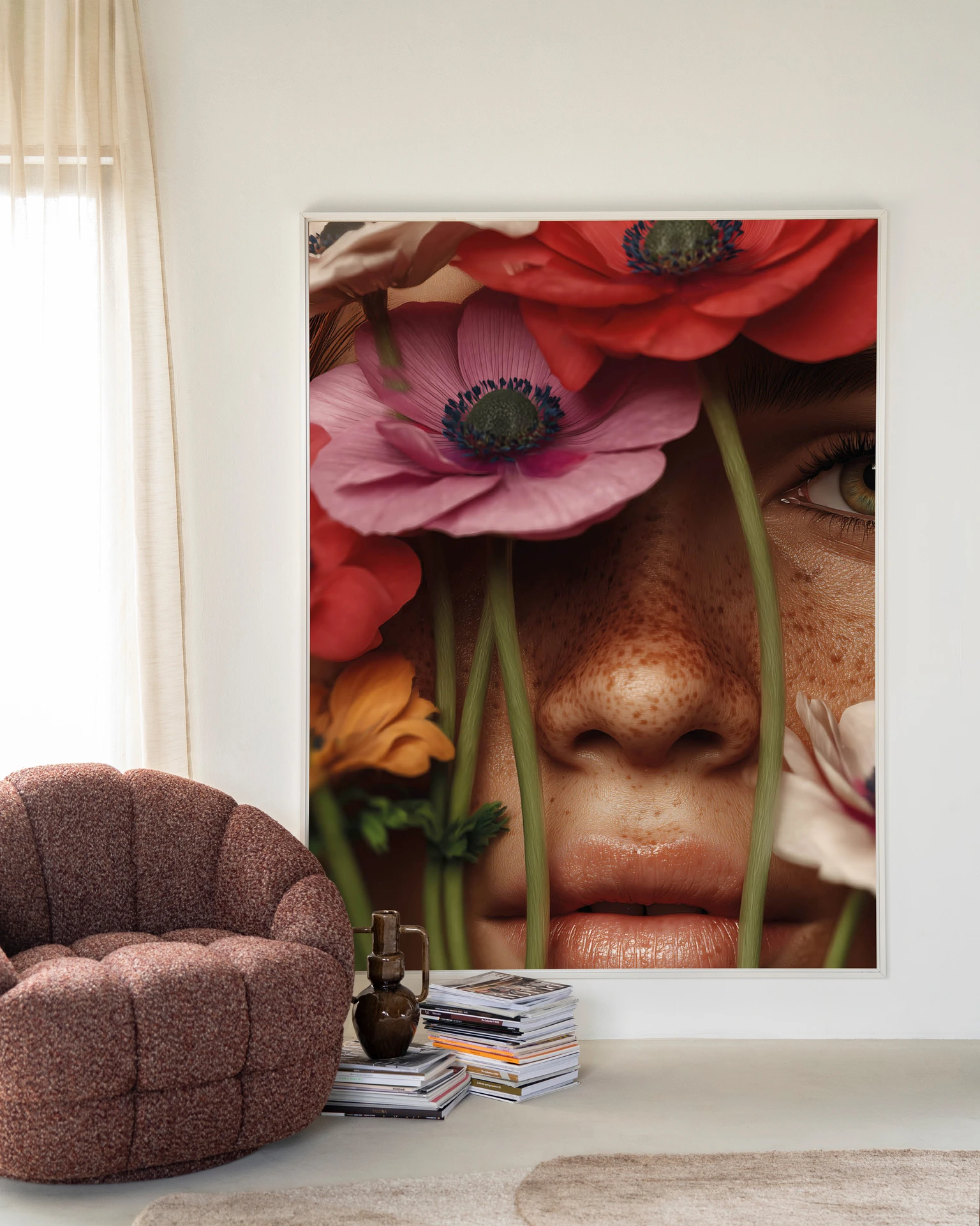 Wandteppich Anemone - Urban Cotton