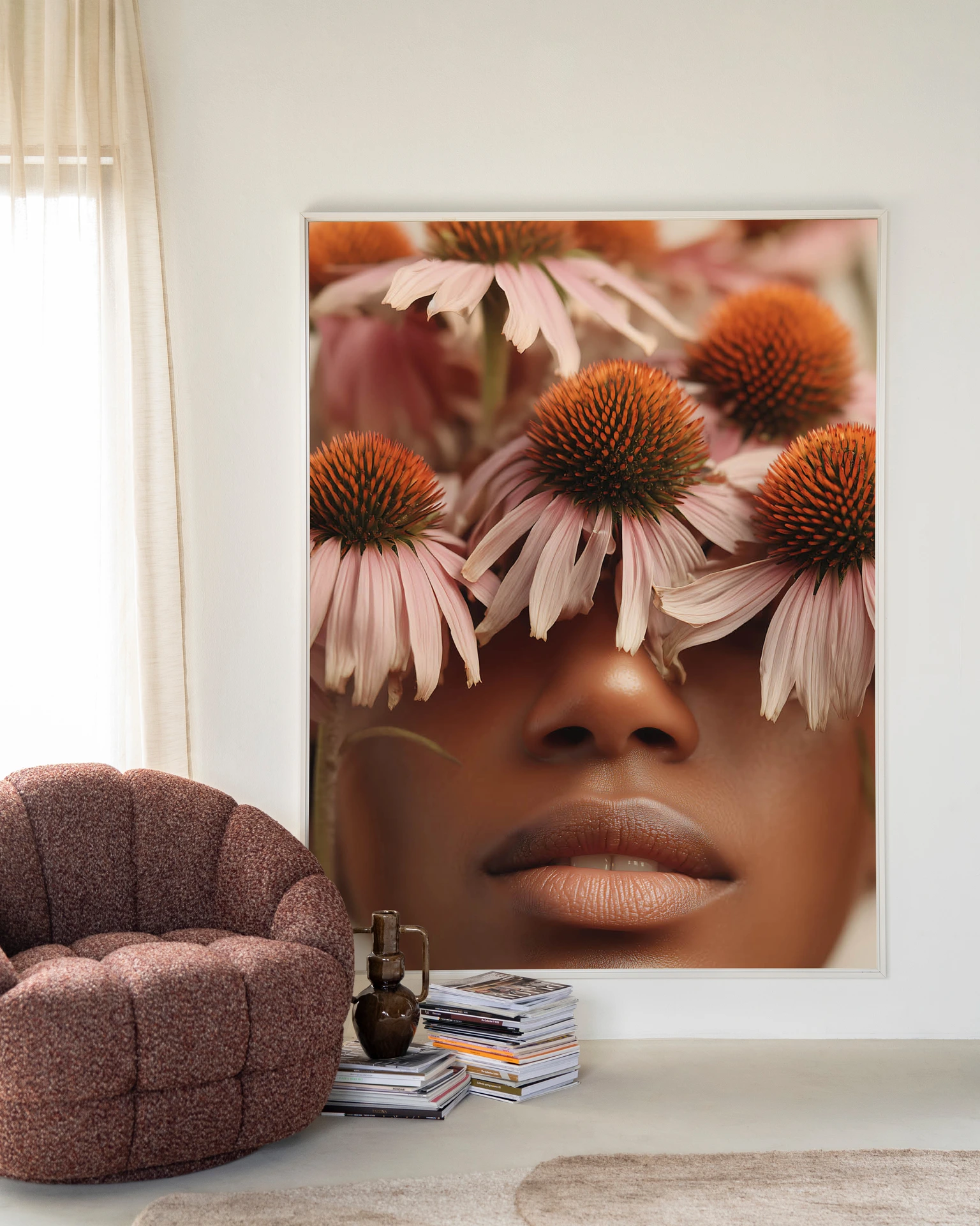 Wandteppich Coneflower - Urban Cotton