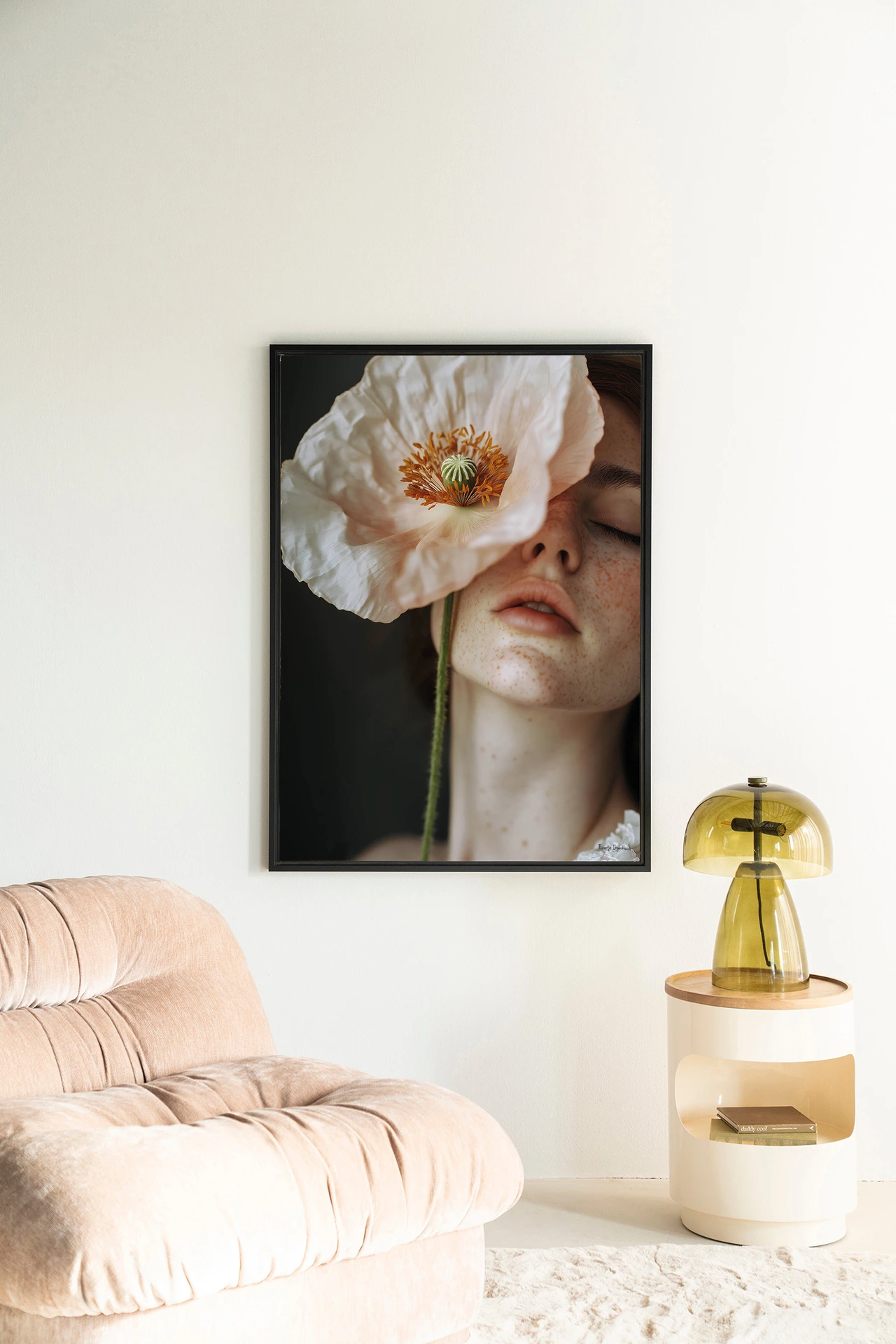Wandteppich Poppy Flower - Urban Cotton