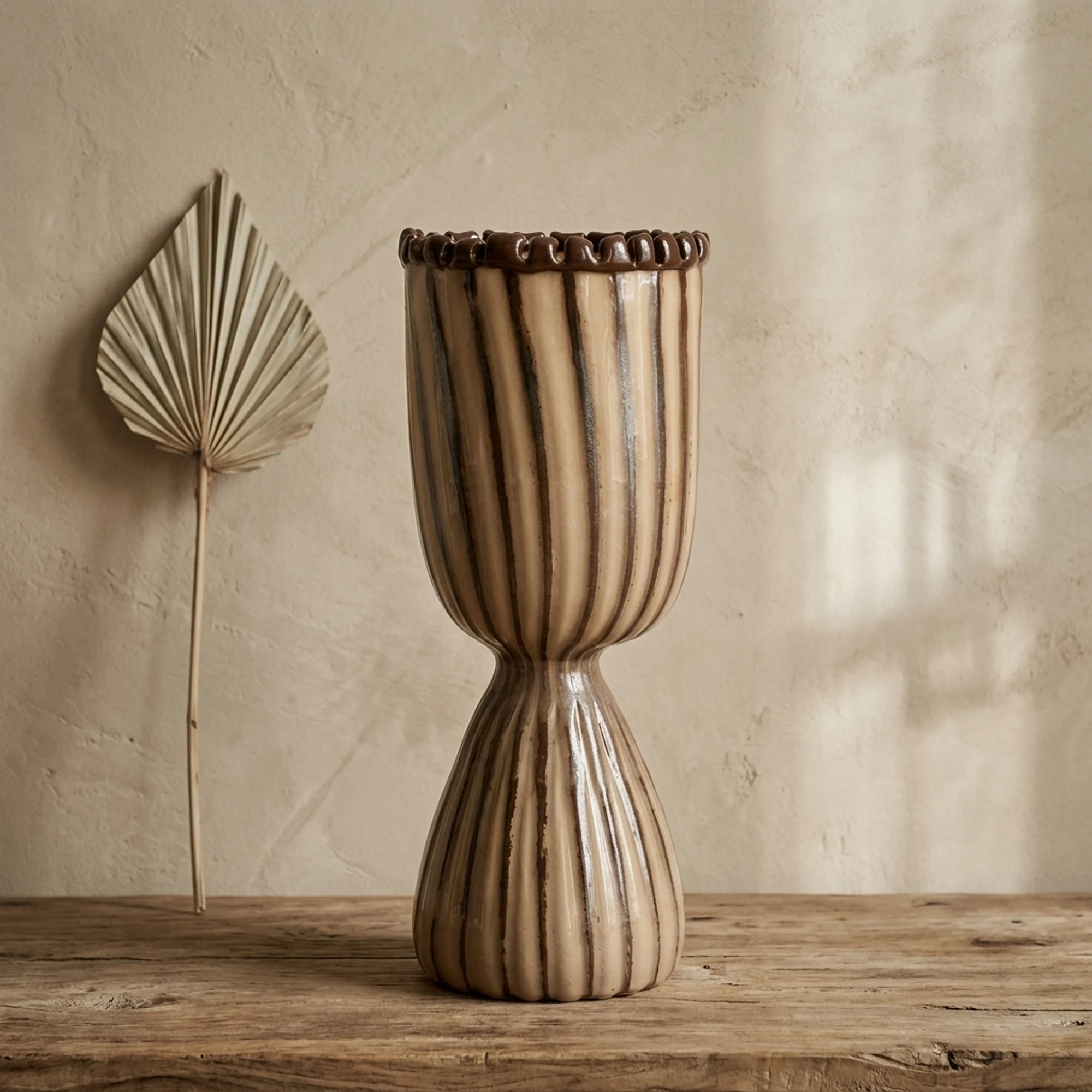 Vase Drizzle 3 braun - By-Boo