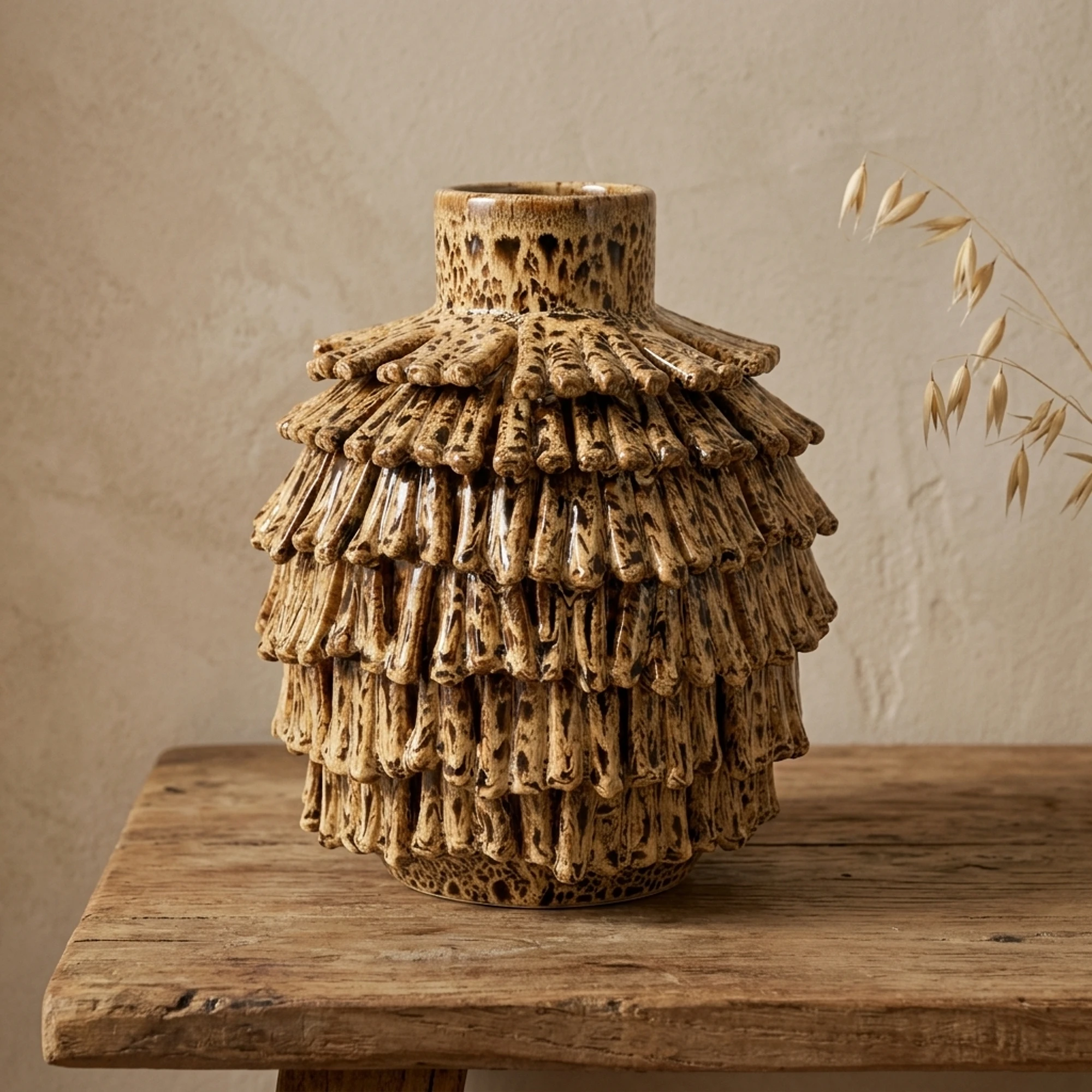 Frappe Vase brown - By-Boo