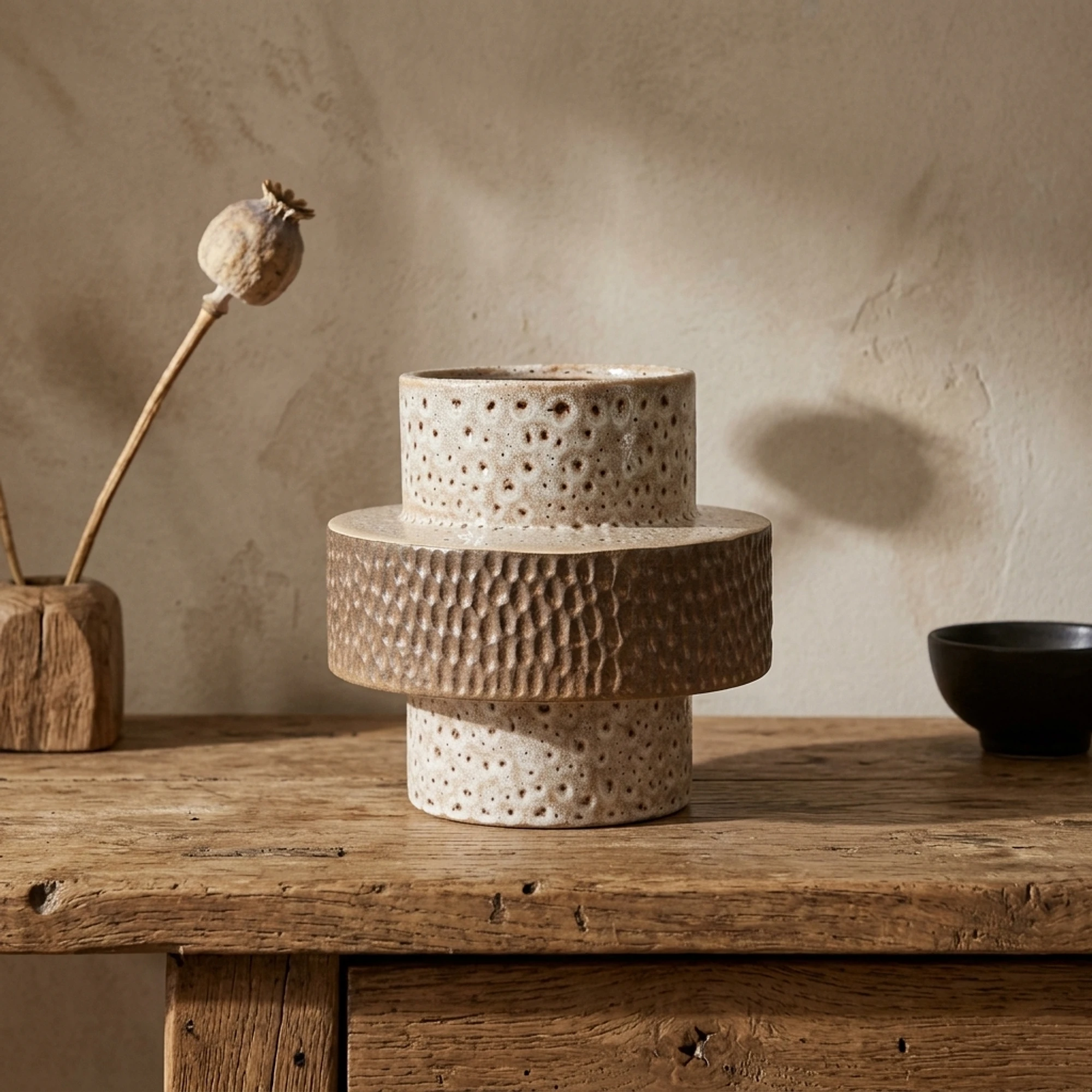 Nadir Vase brown - By-Boo