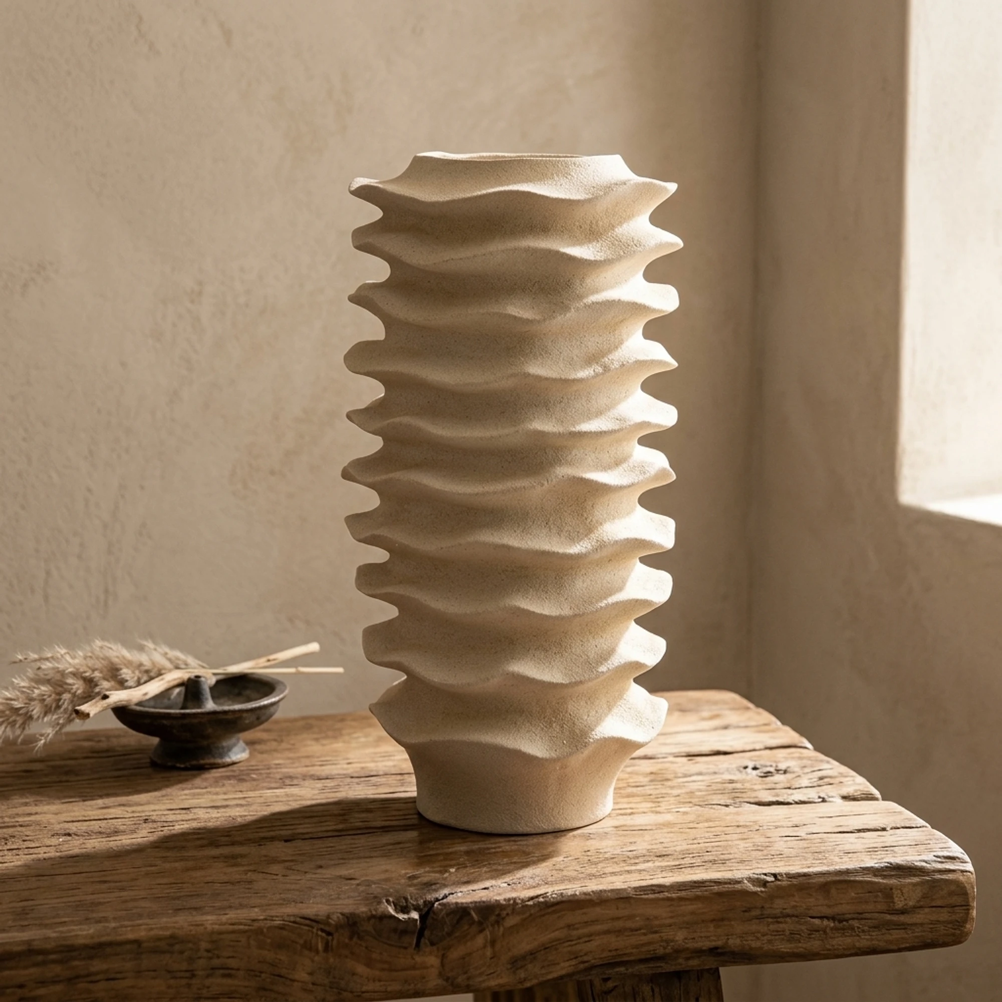 Vase Riva weiß extra large - By-Boo
