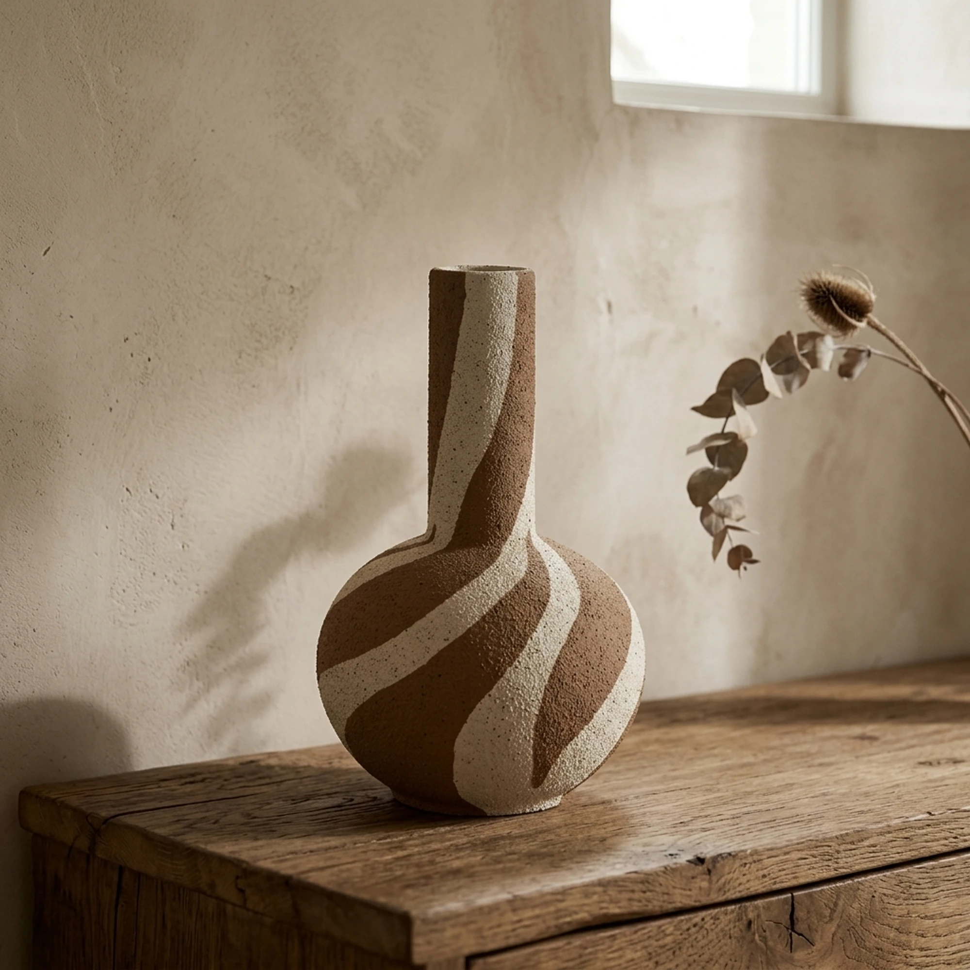 Zaya Vase brown - By-Boo